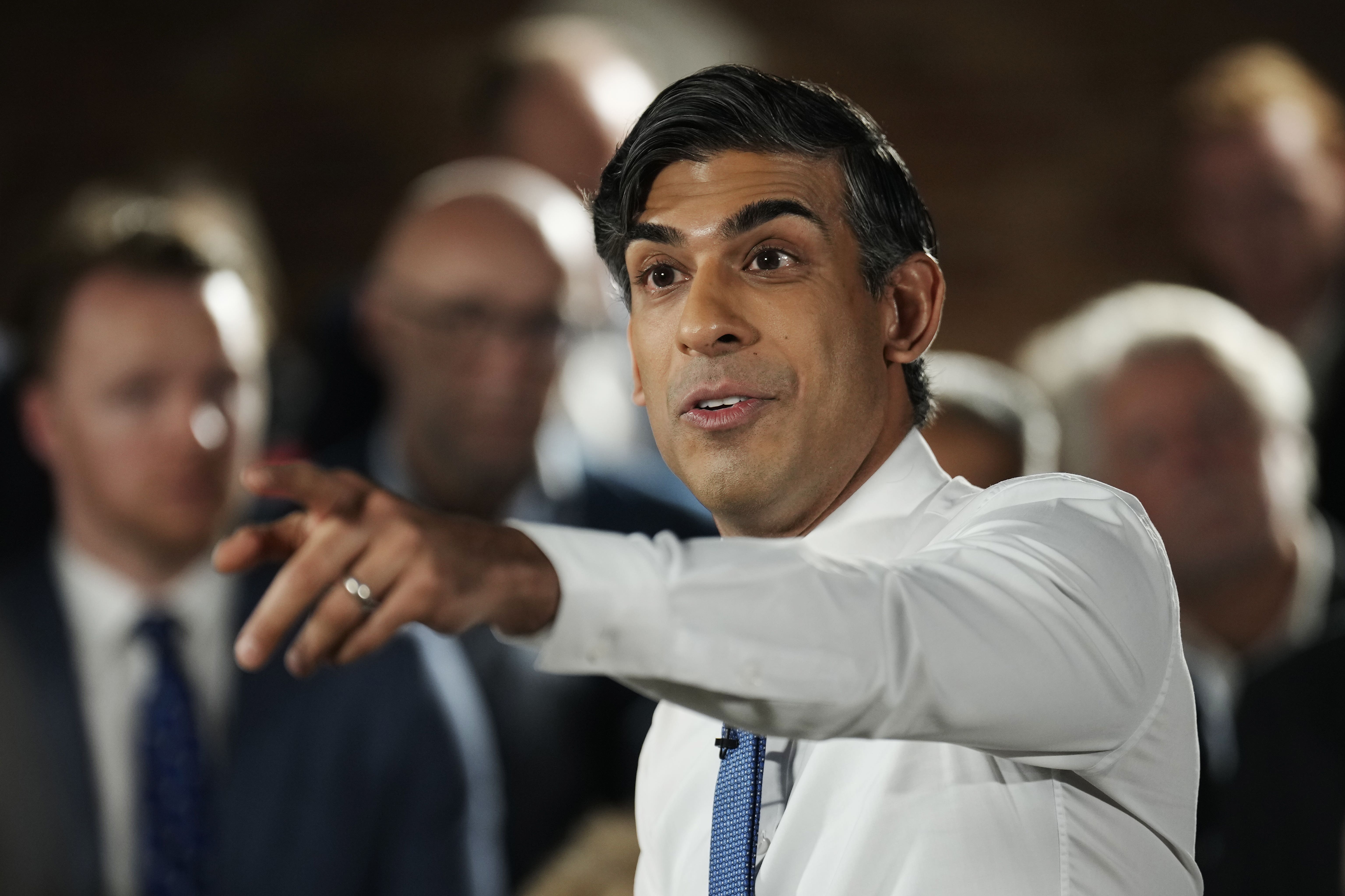 Rishi Sunak has apparently assured centrist former deputy PM Damian Green that he will not toughen up the Rwanda policy (Christopher Furlong/PA)