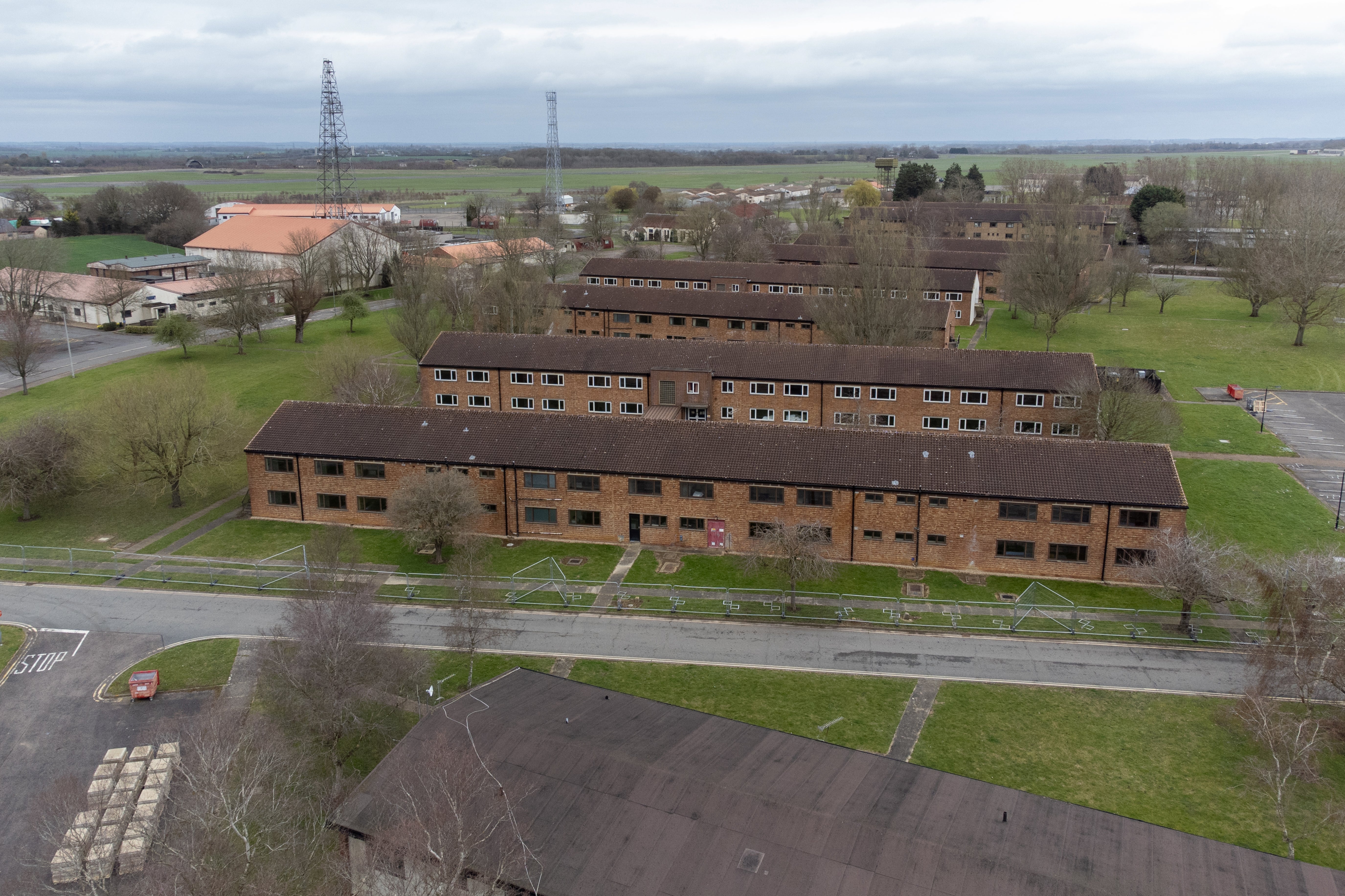 More than 600 asylum seekers have been housed at the former airbase in Essex since it came into use last July