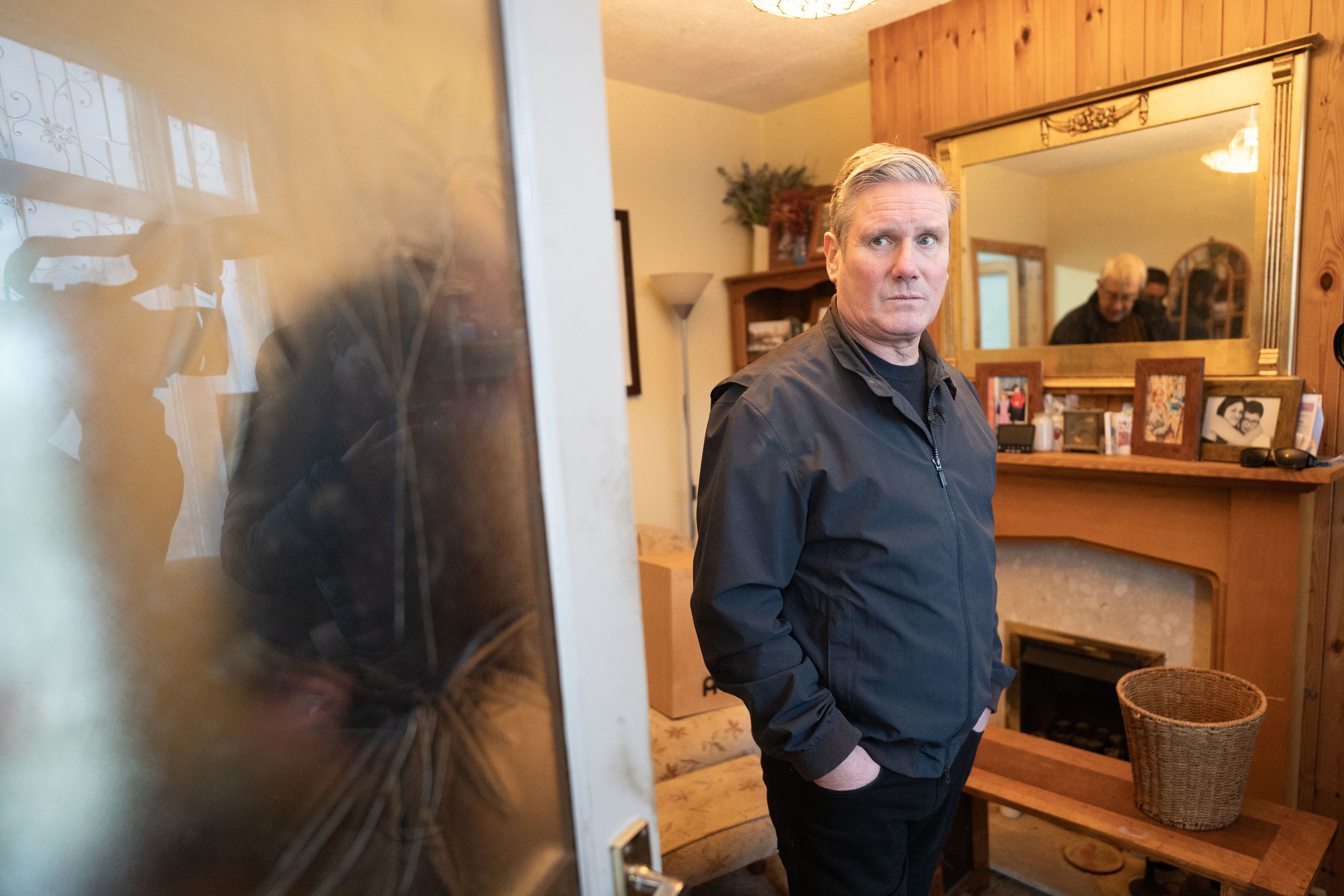 Starmer, who met residents hit by flooding in Loughborough, said the government must ‘get on’ with compensation