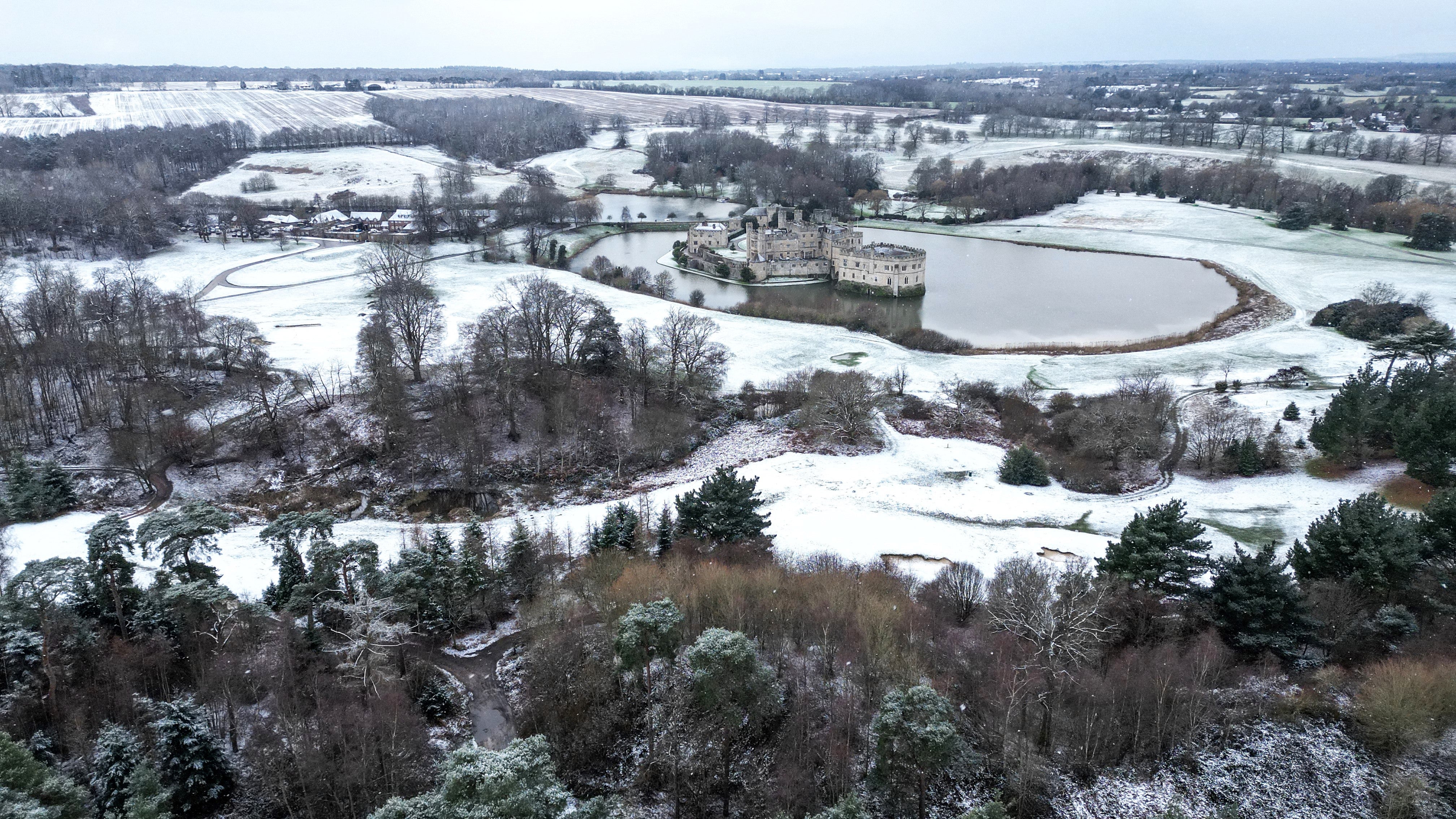 Temperatures are expected to be around zero in places throughout the UK for much of the week but could get to -4C in some parts of England and Wales