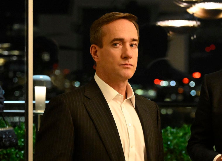 Matthew Macfadyen as the weird and wonderful Tom Wambsgans in ‘Succession’