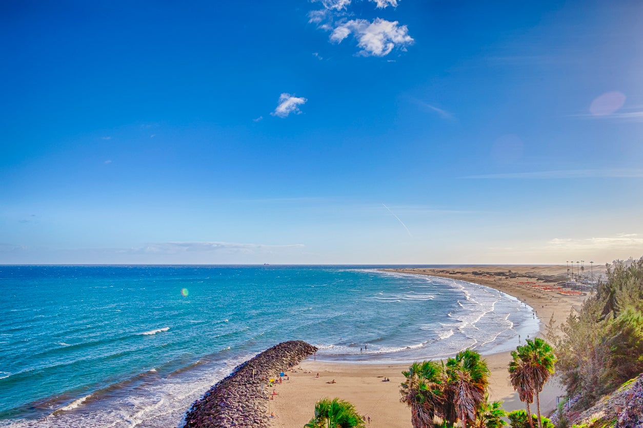 Prevailing winds mean the south of the island usually stays dry and warm