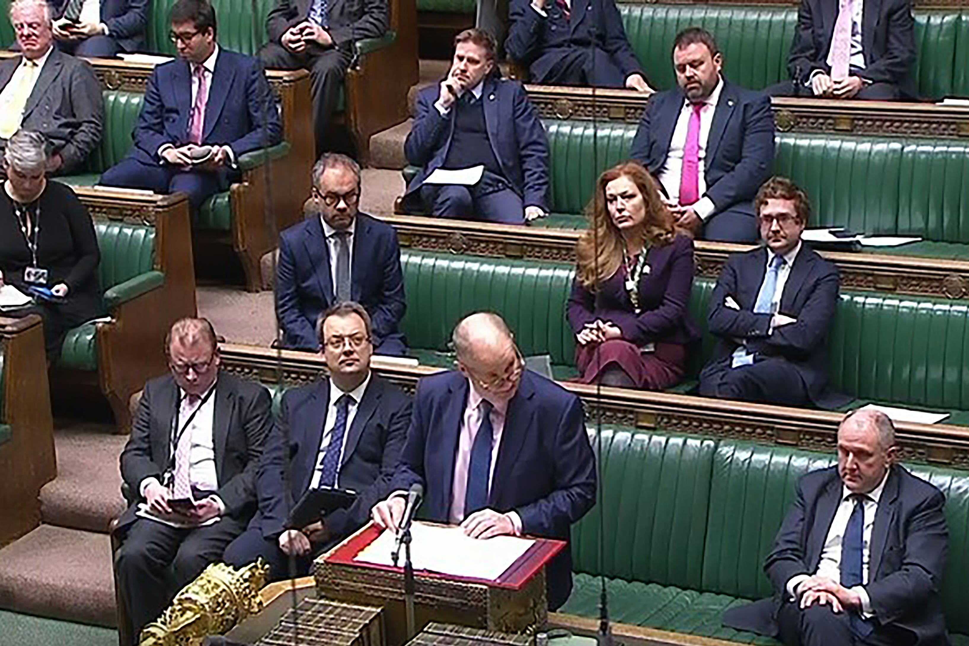 Minister for the Post Office Kevin Hollinrake making a statement to MPs on Horizon compensation and convictions (House of Commons)