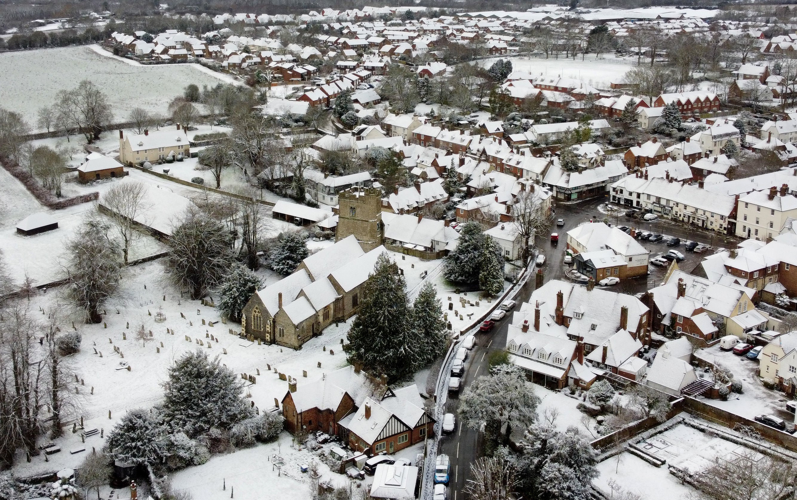 An amber alert means that cold weather impacts are likely to be felt across the whole health service for an extended period of time