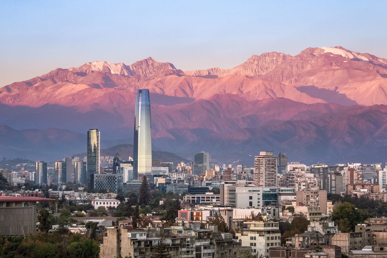 Flying over mountain ranges such as the Andes can have a dramatic affect on turbulence