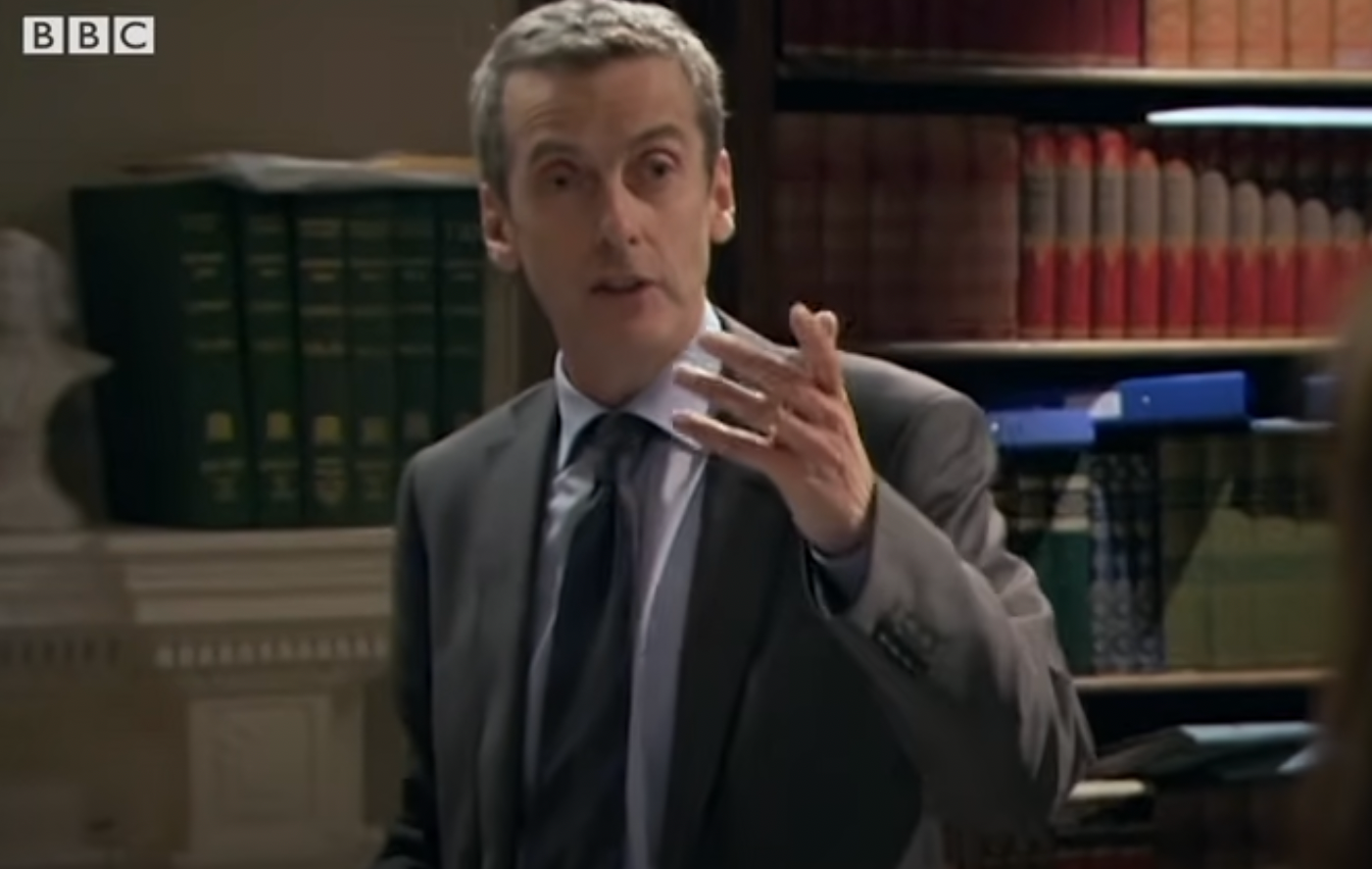 Peter Capaldi in ‘The Thick Of It’