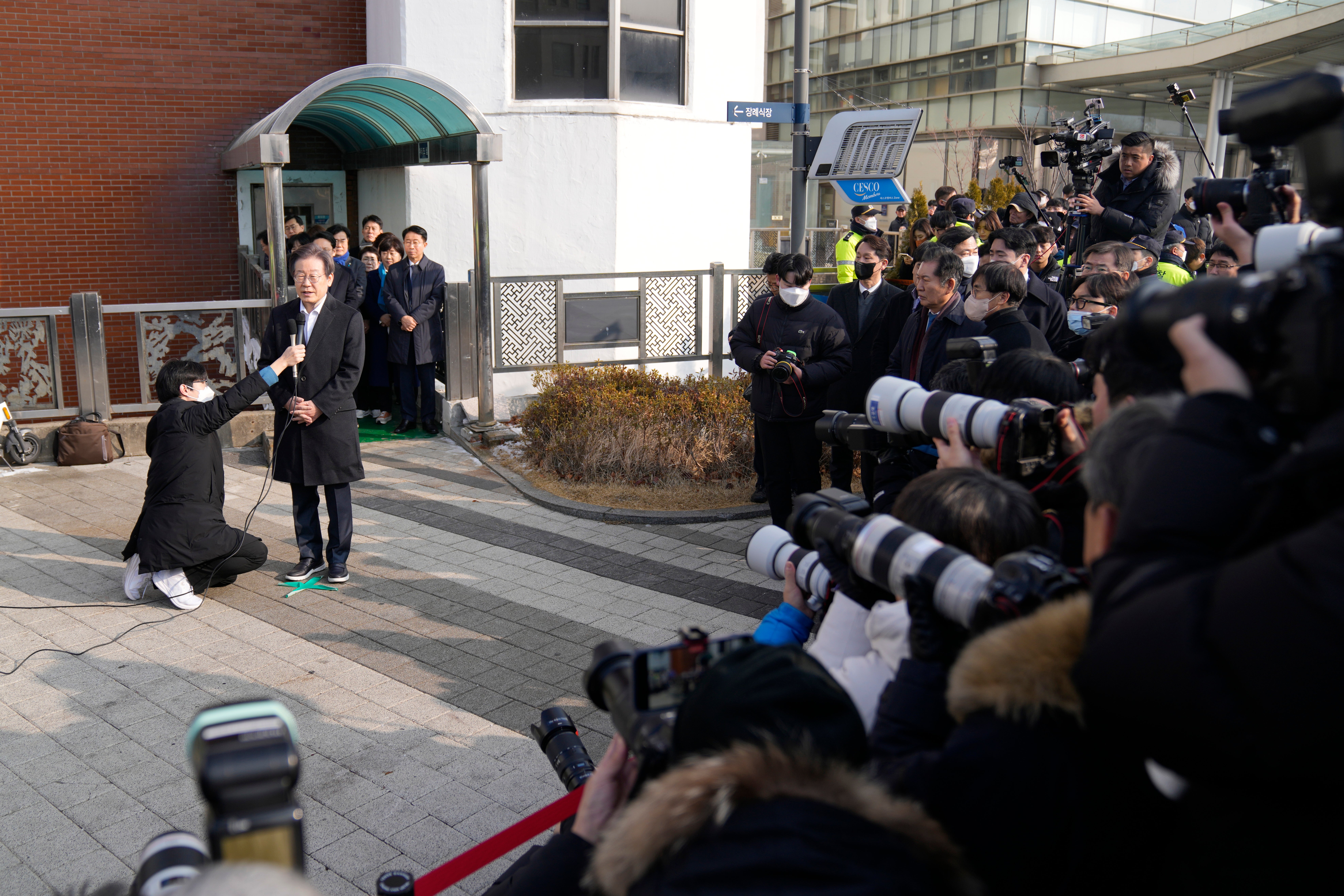 South Korea Politician Attacked