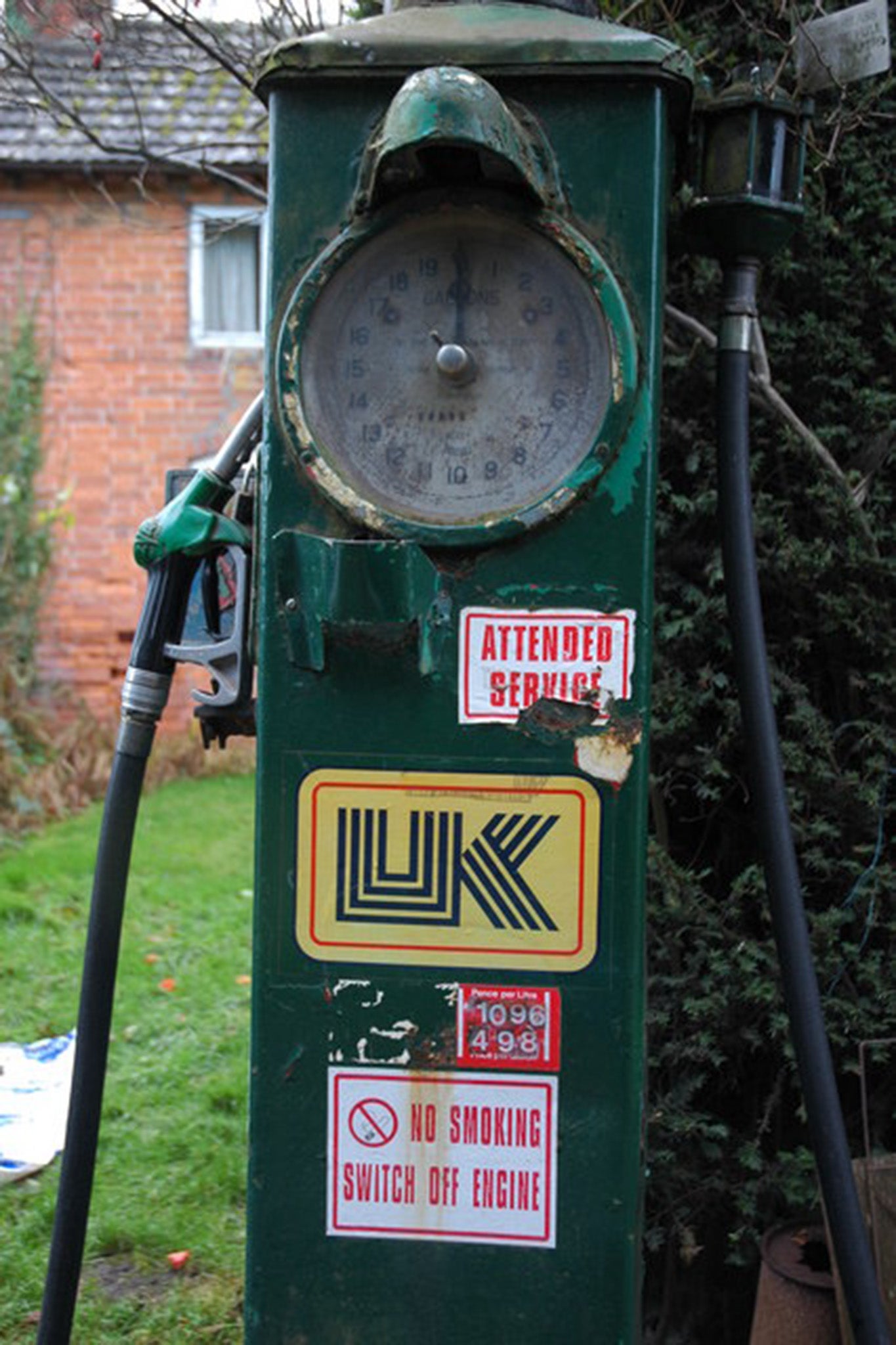 Mr Clark said he would keep the petrol pumps outside and people could take pictures with them