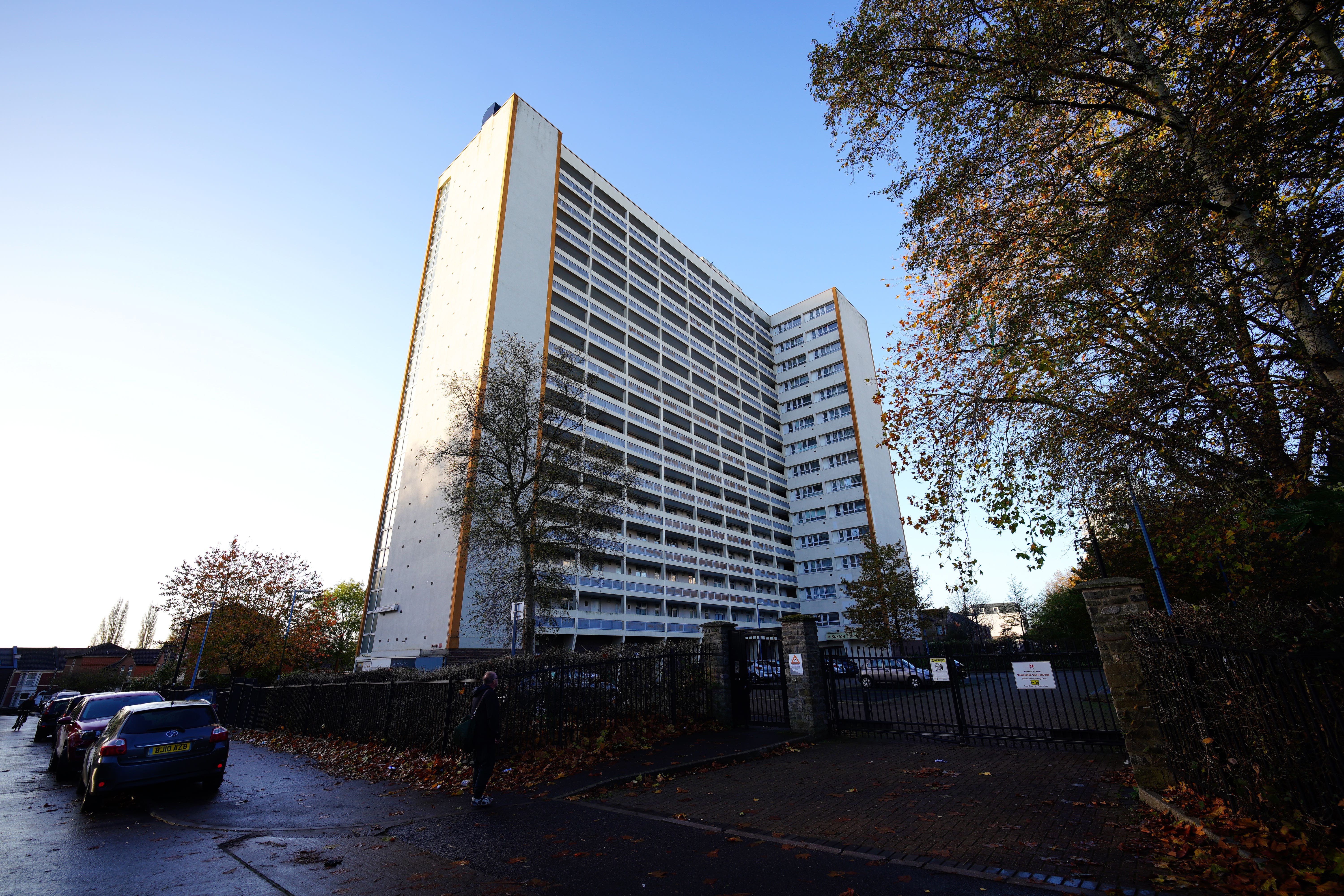 A view of Barton House, Bristol (Ben Birchall/PA)