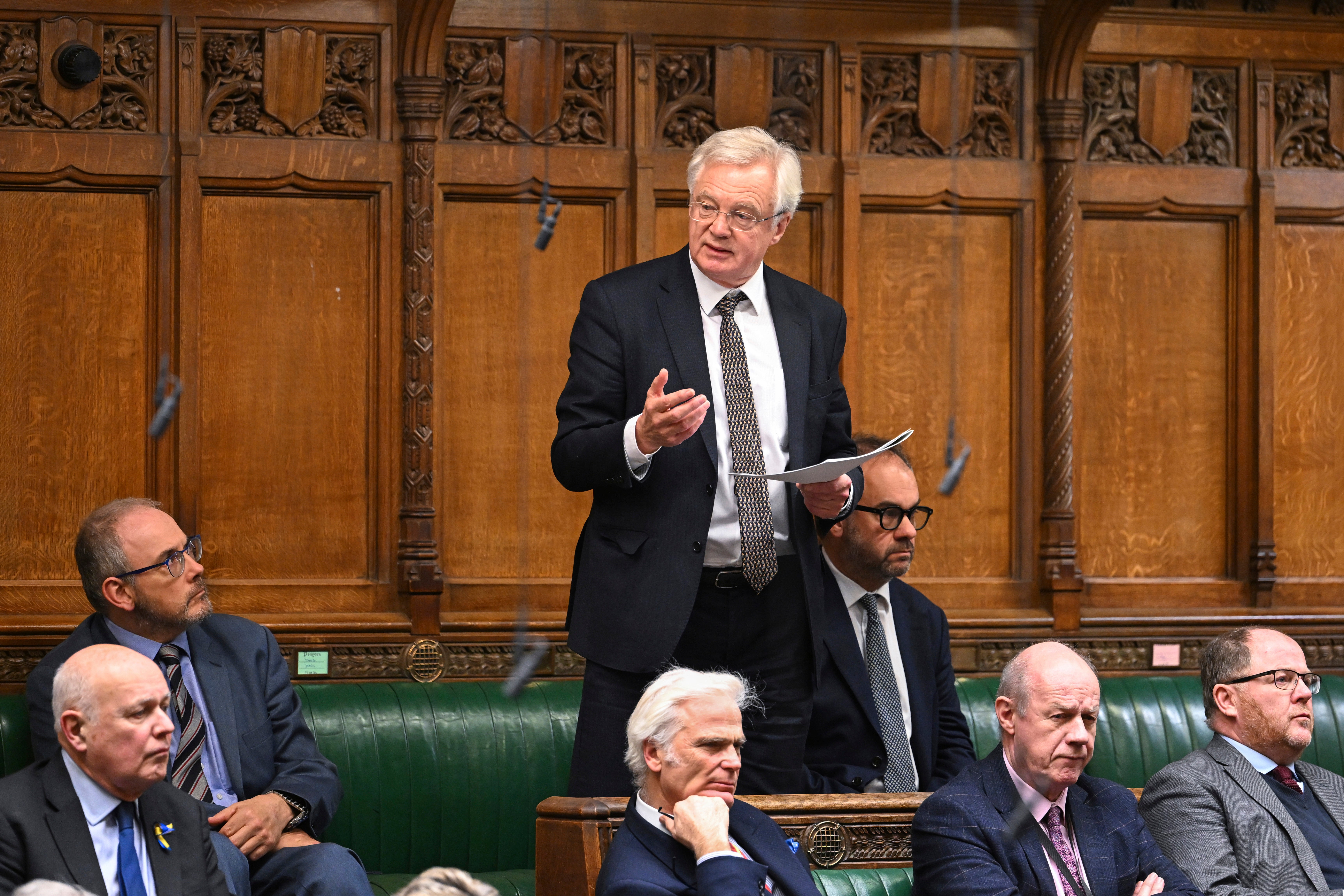 Tory grandee David Davis reminded colleagues that their “duty to the country is greater than their personal leadership ambitions”