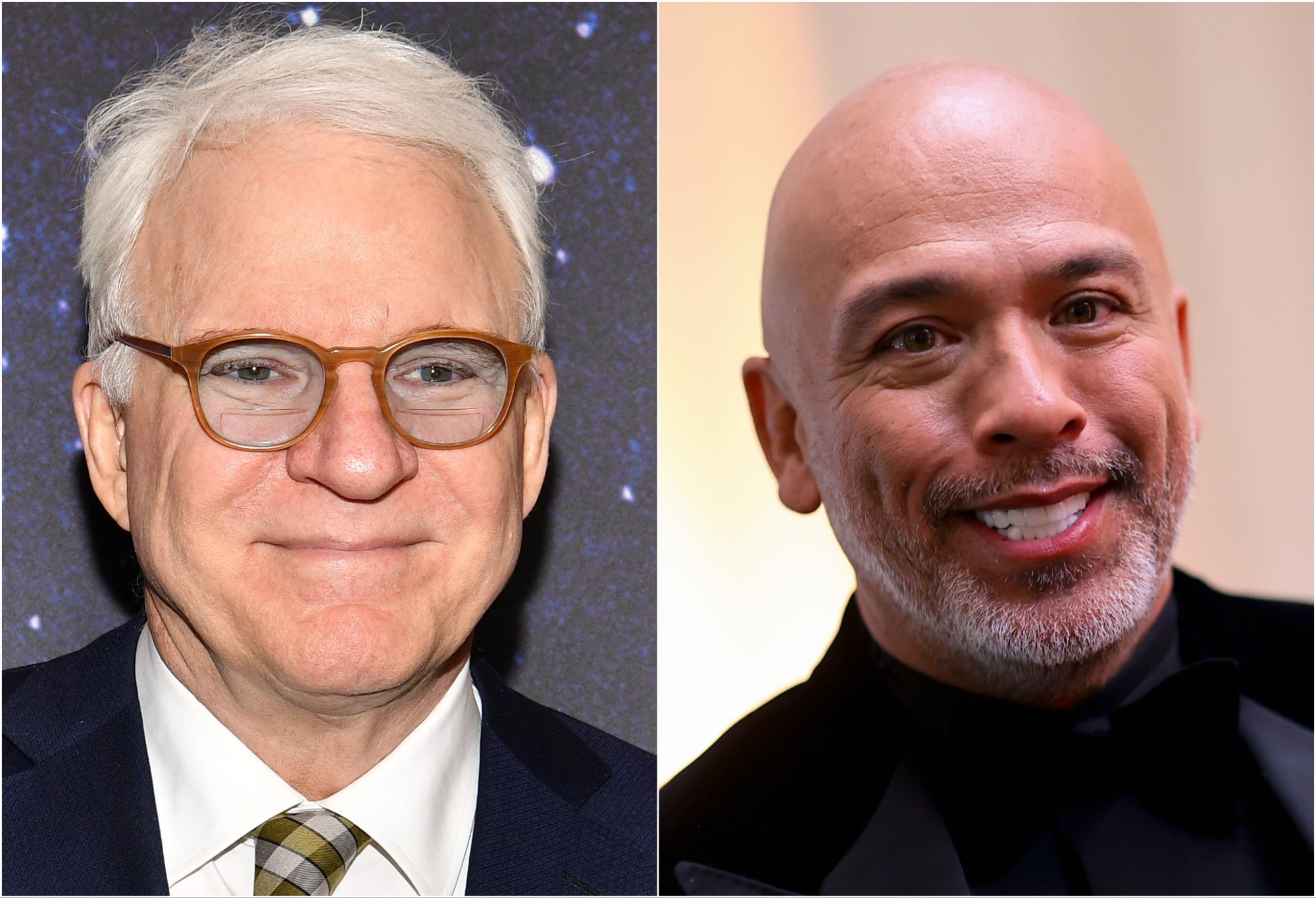 Steve Martin (left) and Jo Koy