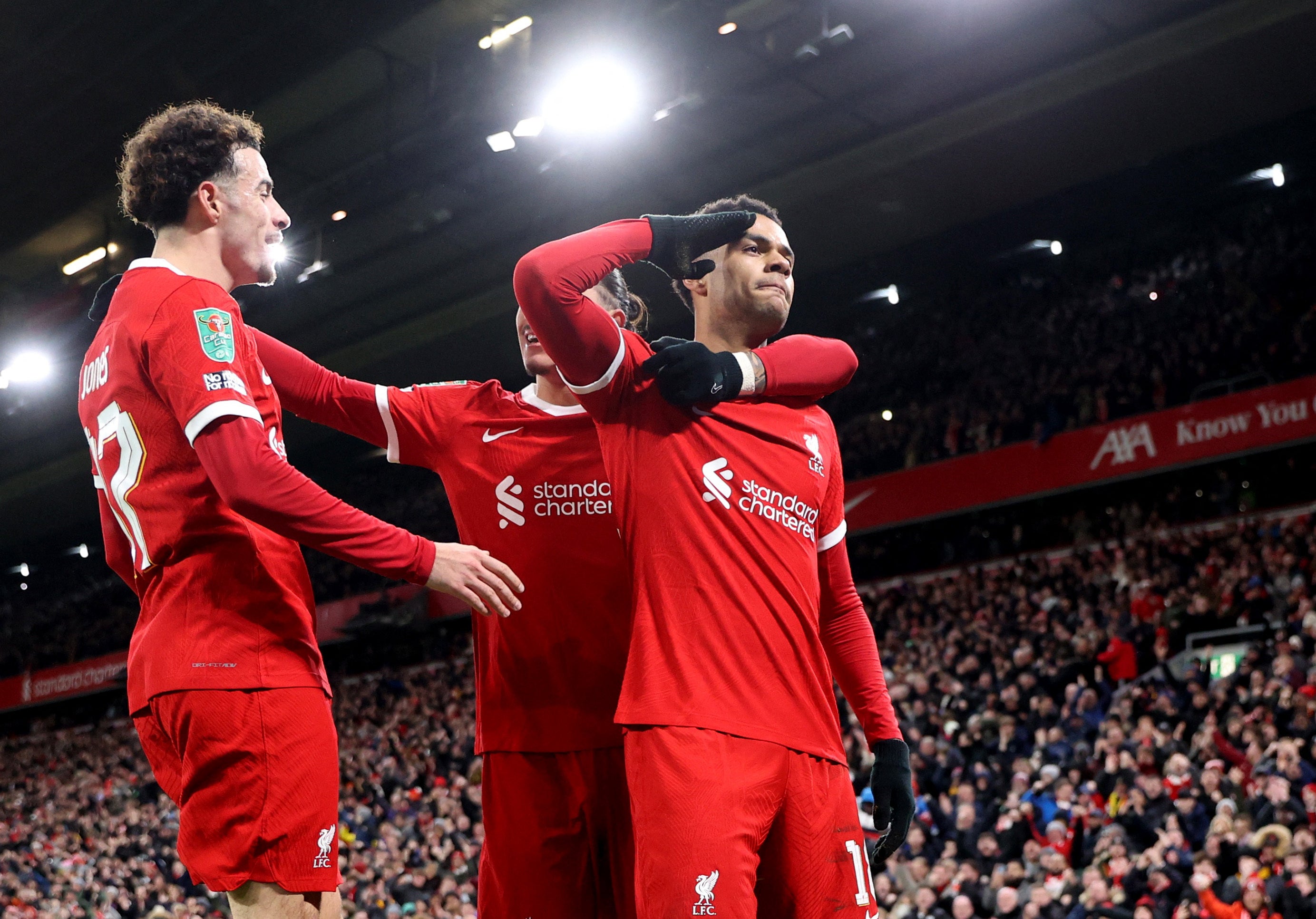 Cody Gakpo scored the winner as Liverpool came from behind to beat Fulham