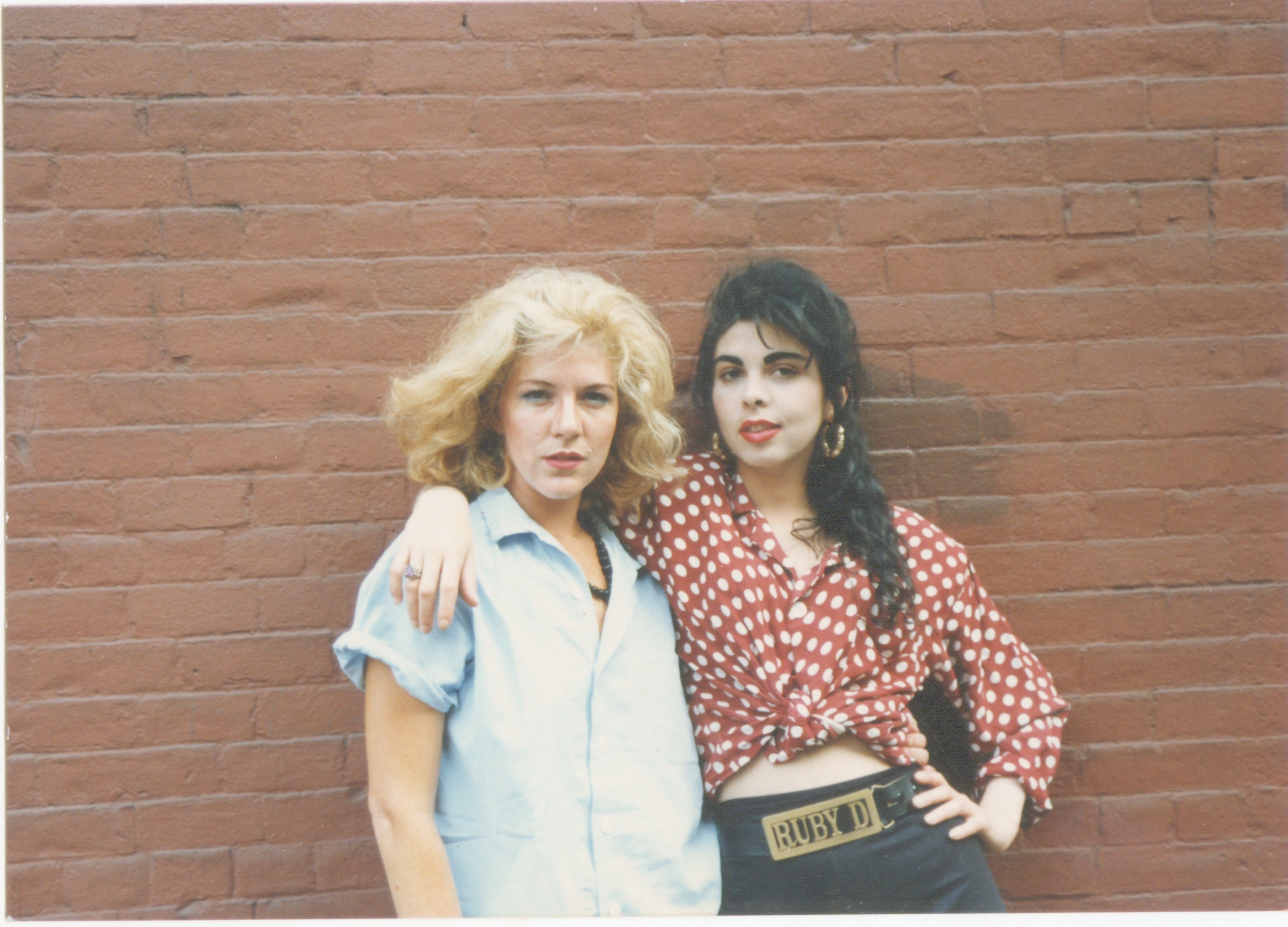 Jennifer Clement and Suzanne Mallouk in 1984