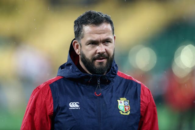 <p>Andy Farrell is set to lead the British and Irish Lions to Australia in the summer</p>