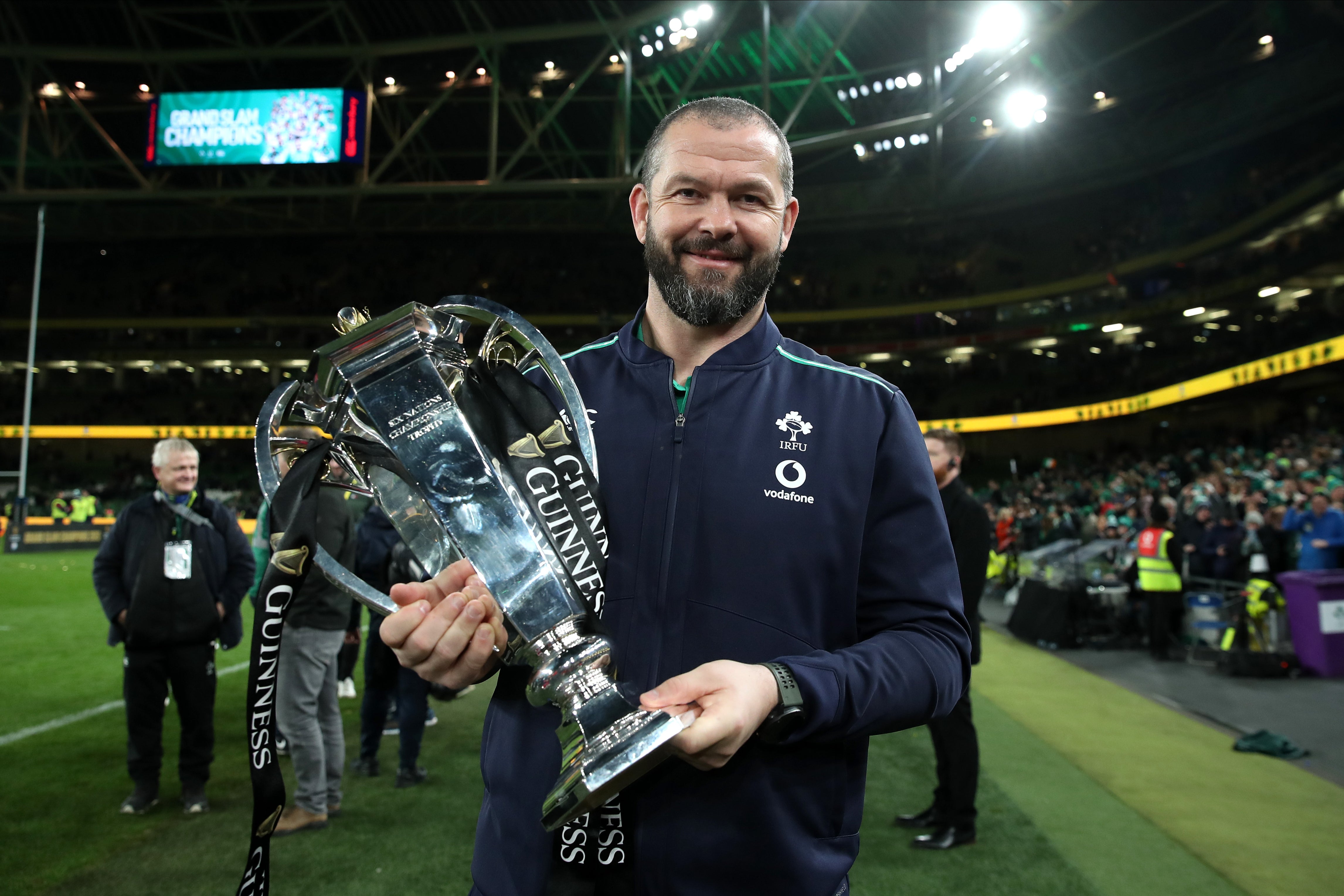 Ireland are seeking back-to-back grand slams under Farrell