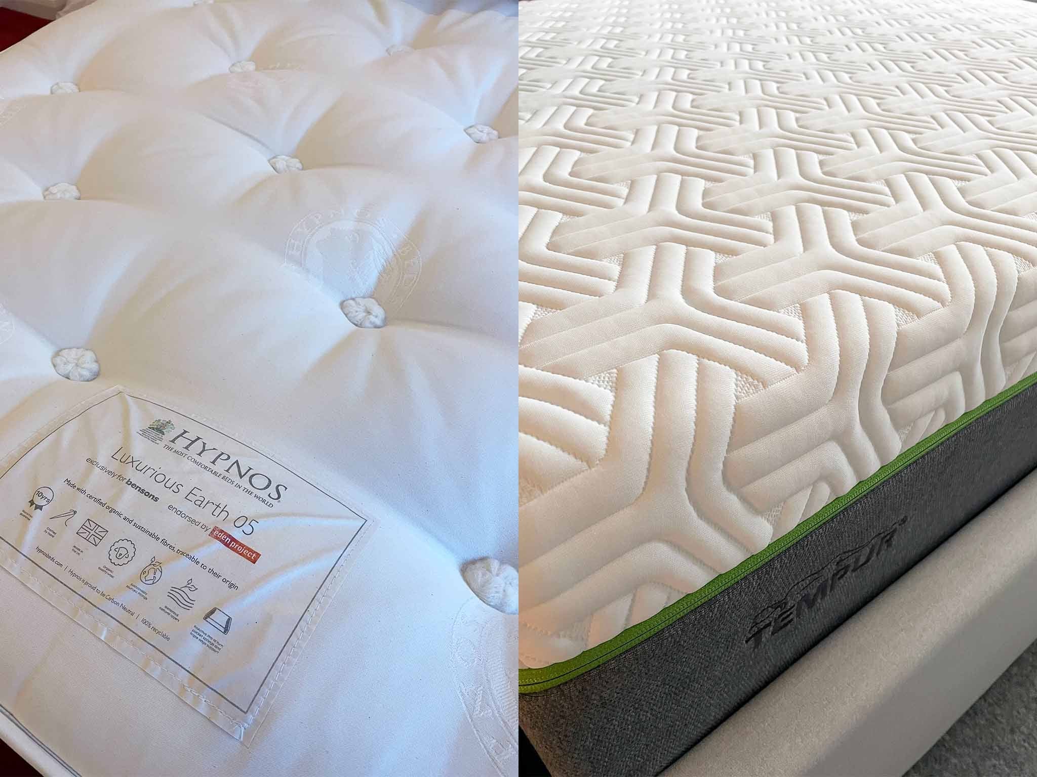 A selection of the best mattresses we tested for our review