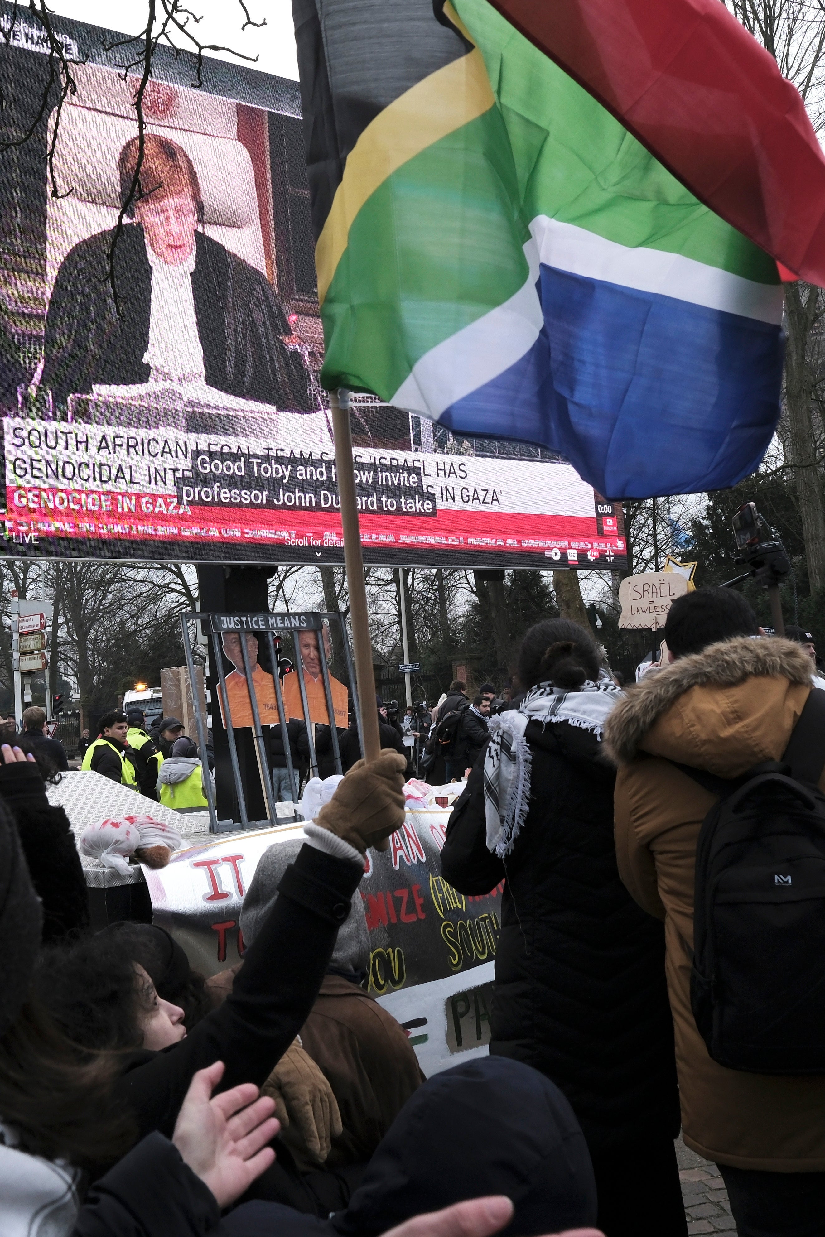 Israel Palestinians World Court Genocide Defense