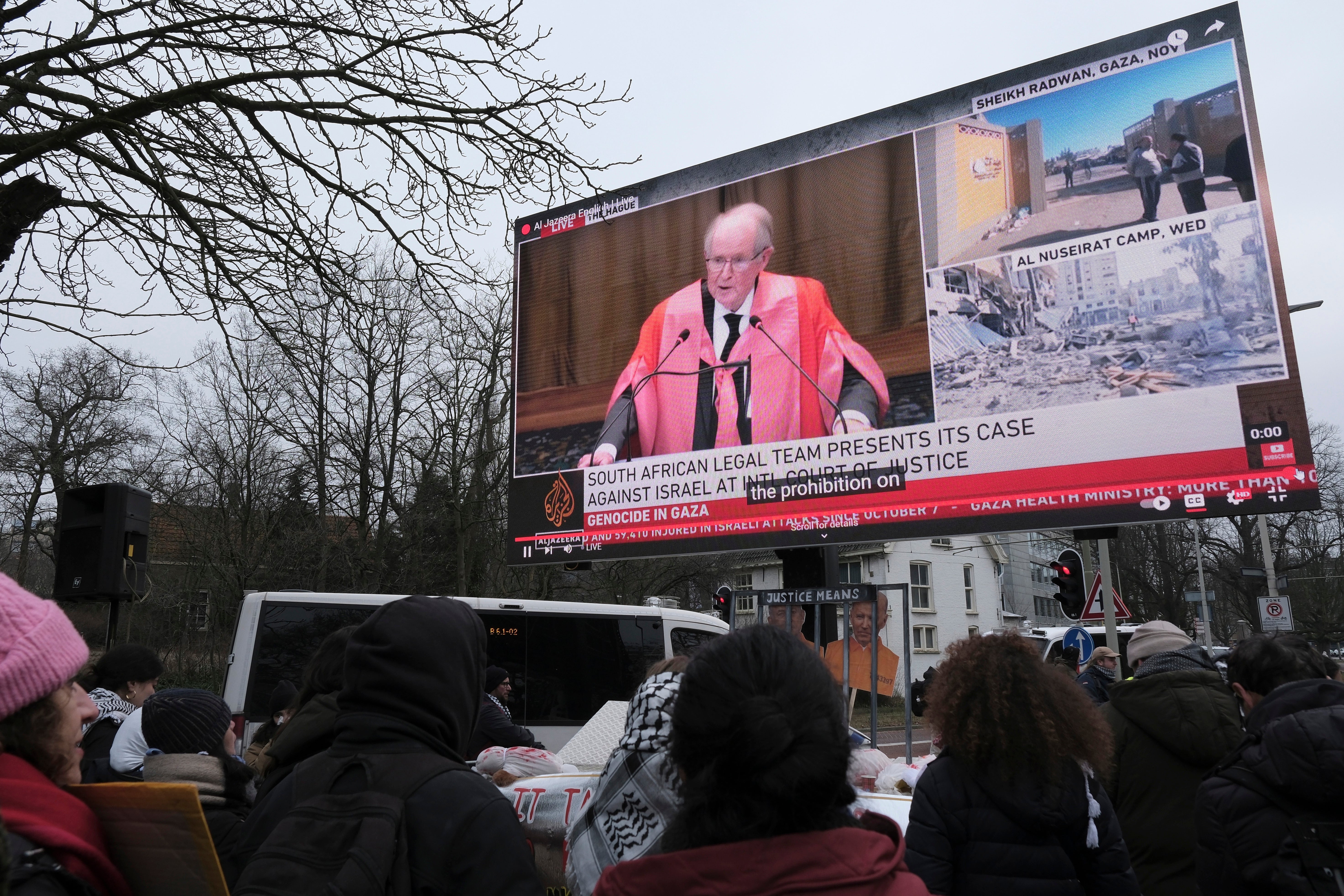 Israel Palestinians World Court Genocide Defense