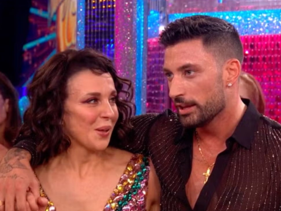 Amanda Abbington and Giovanni Pernice on ‘Strictly Come Dancing’