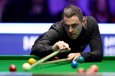 Ronnie O’Sullivan criticises ‘disgusting’ Alexandra Palace venue before Masters semi-final