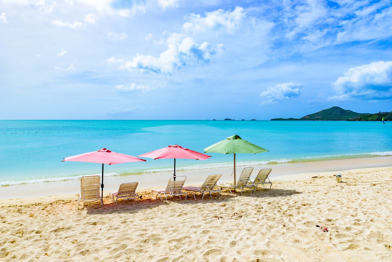 COCOS Hotel hugs the white sand of Valley Church Beach