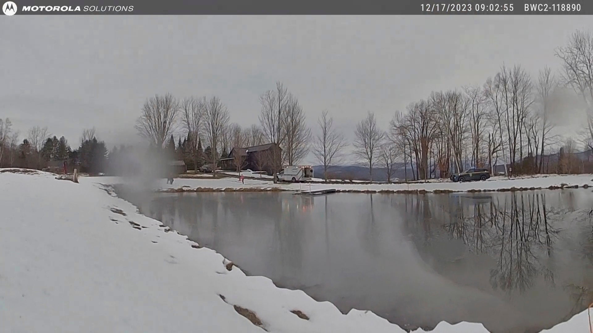 Icy Pond Rescue Vermont