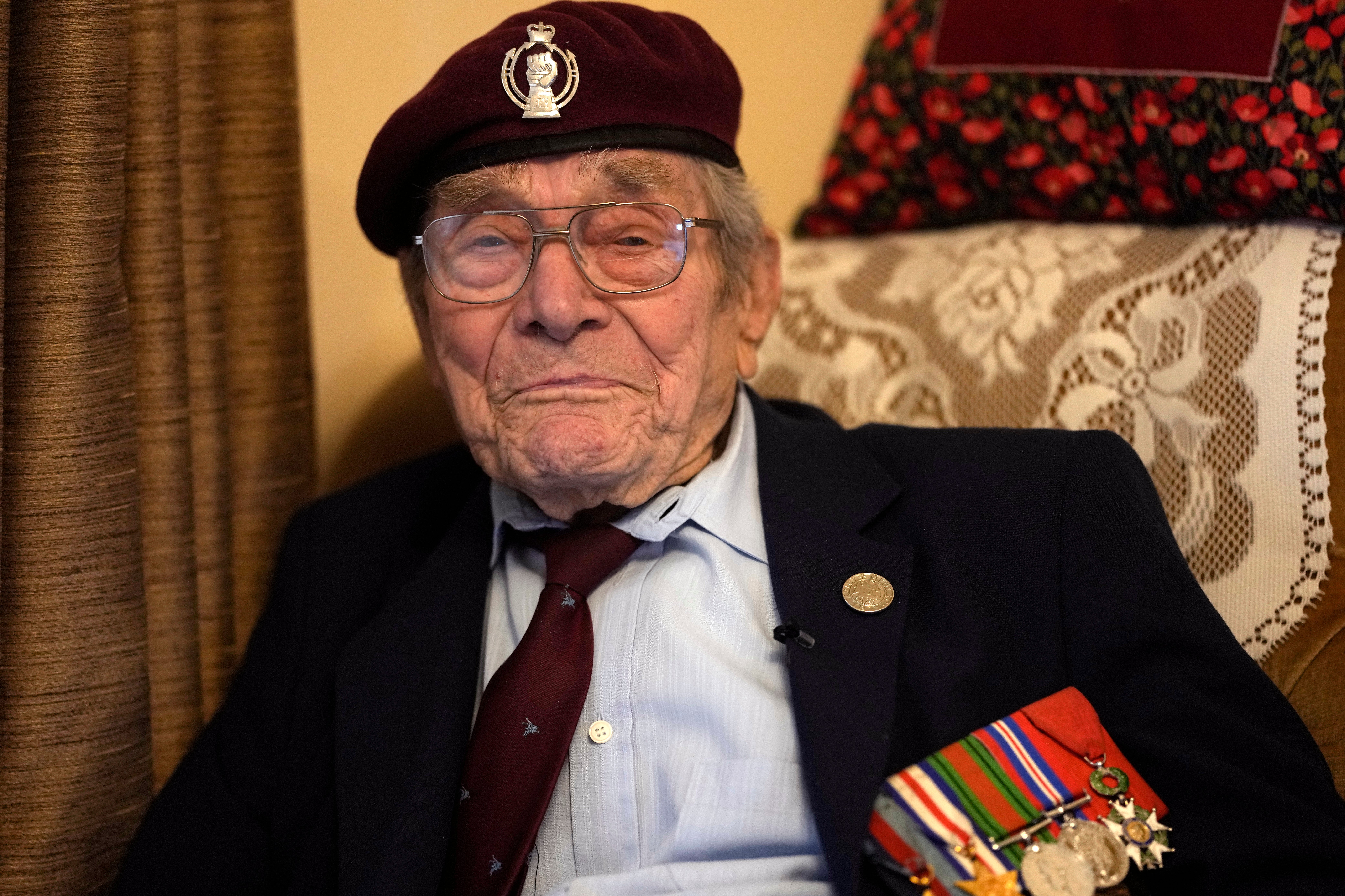 Britain D-Day Veteran 100
