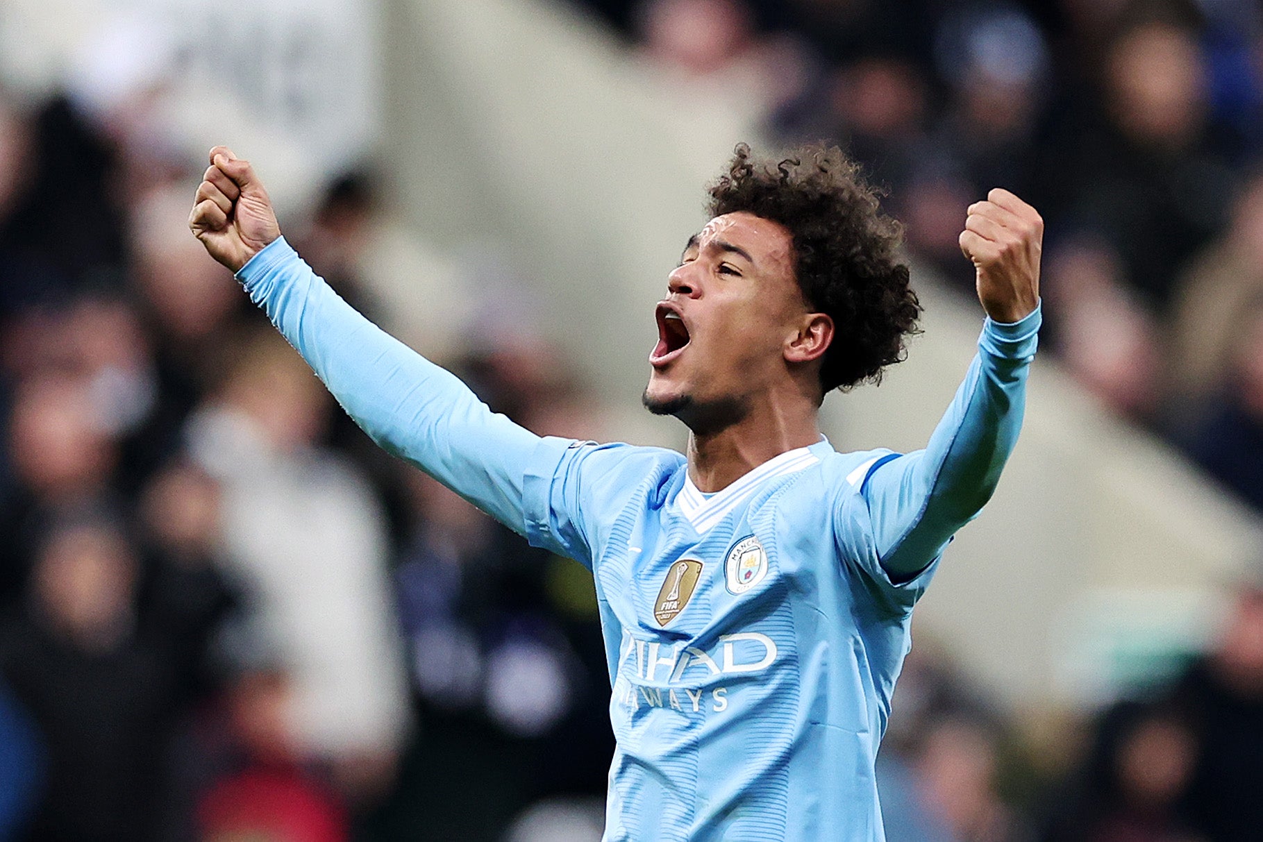 Oscar Bobb scored a last-gasp winner for Manchester City