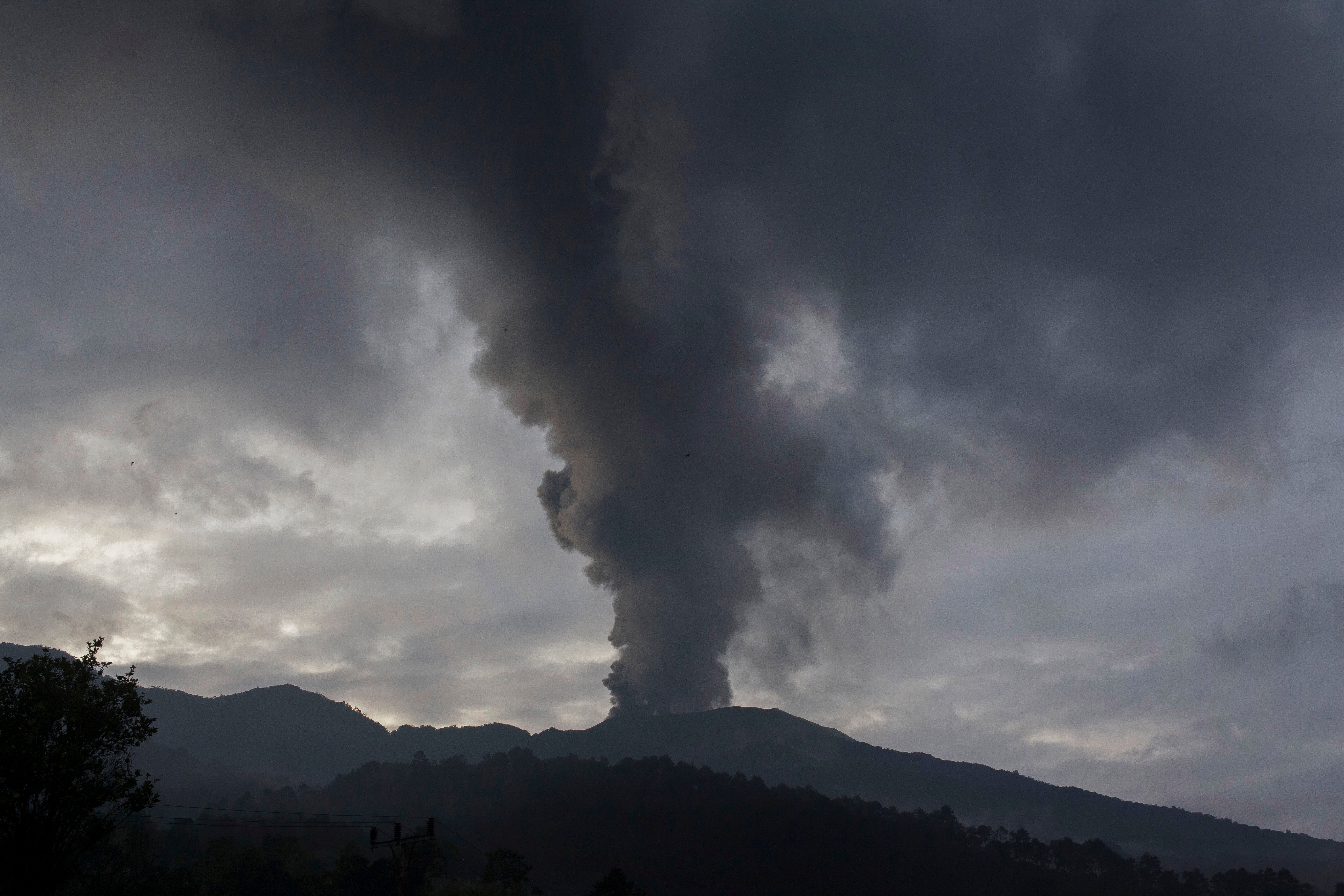 Indonesia Volcano Eruption