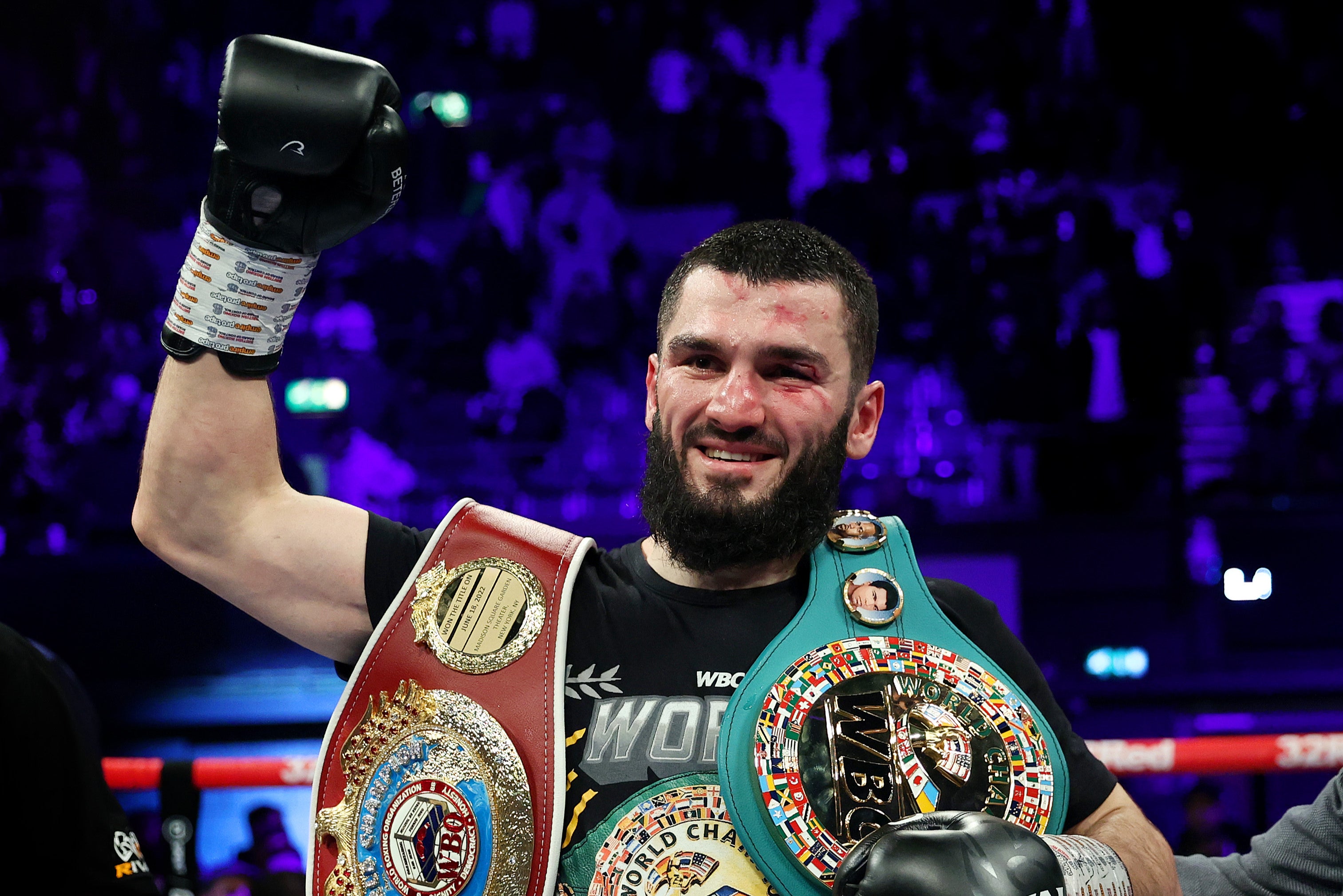 Artur Beterbiev crumples Callum Smith to set up tantalising clash with Dmitry Bivol
