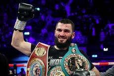 Artur Beterbiev crumples Callum Smith to set up tantalising clash with Dmitry Bivol