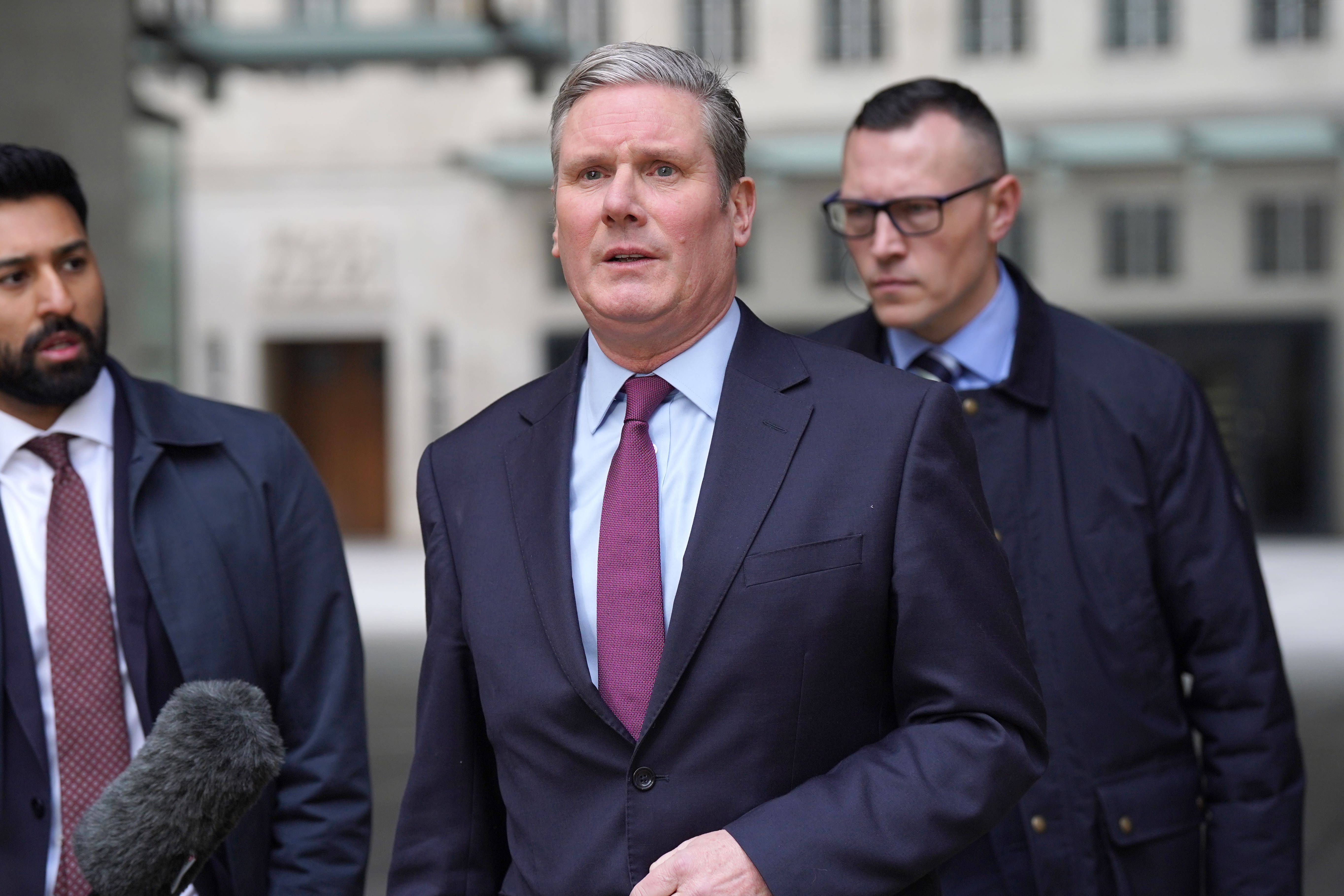 Keir Starmer has vowed never to let antisemitism take hold in the Labour Party again