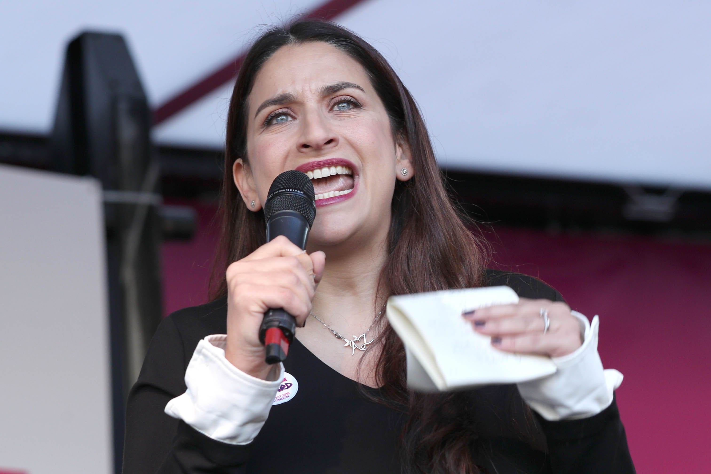 Luciana Berger praised the Labour leader’s efforts to remove antisemitism from the party