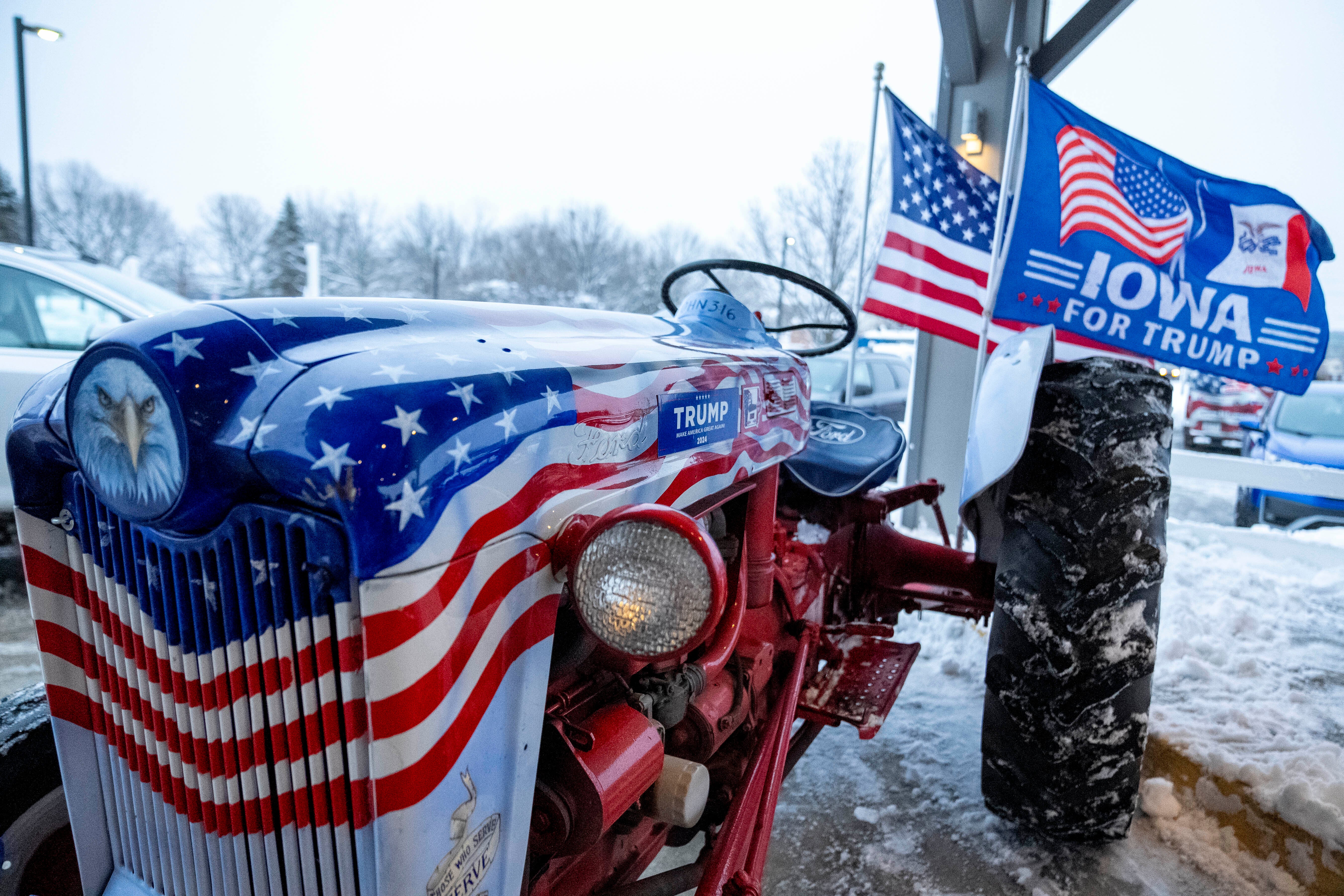 Wind chill is set to push temperatures as low as -45 Fahrenheit in Iowa – described as ‘life-threatening’ by the National Weather Service