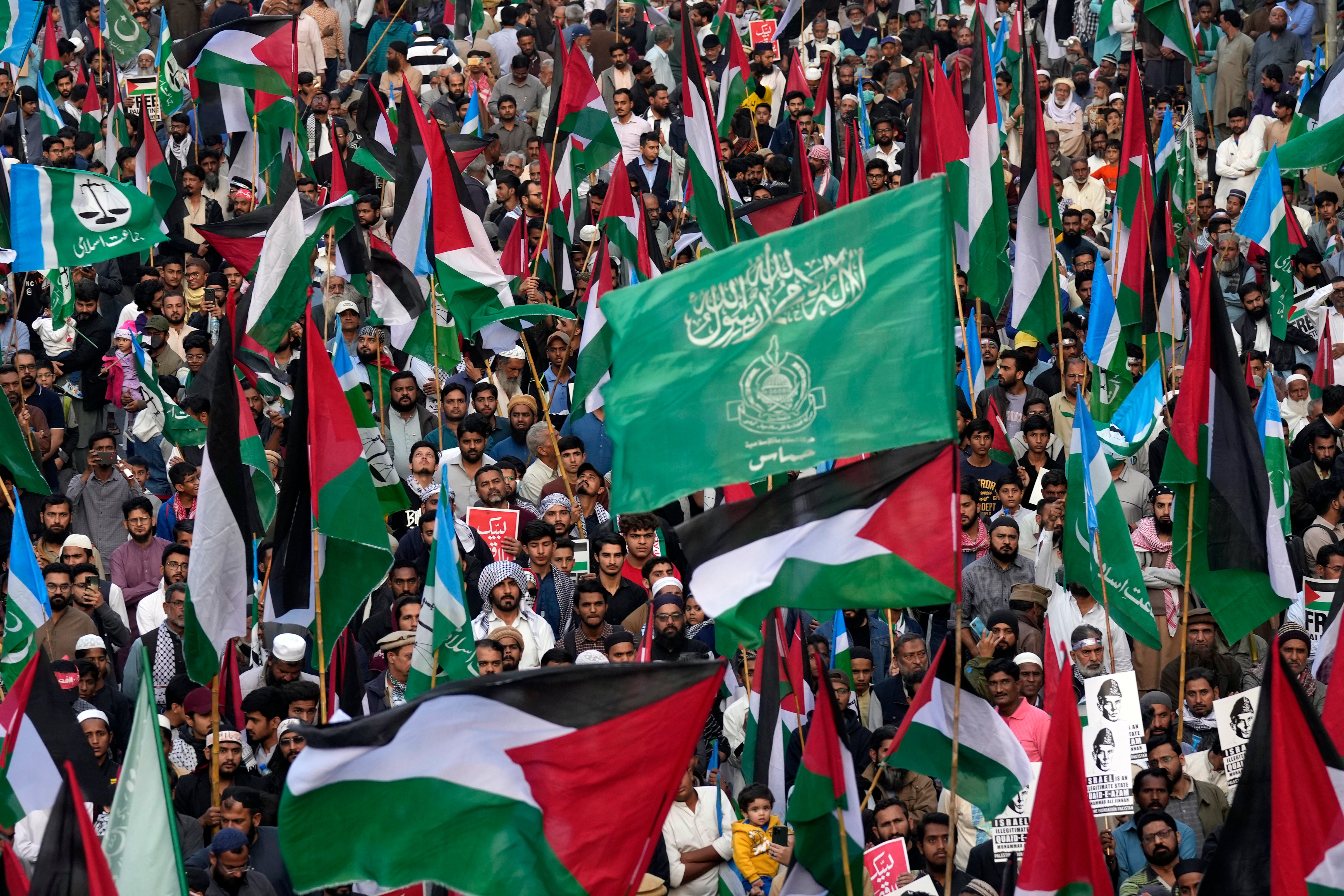 Pakistan Israel Palestinians