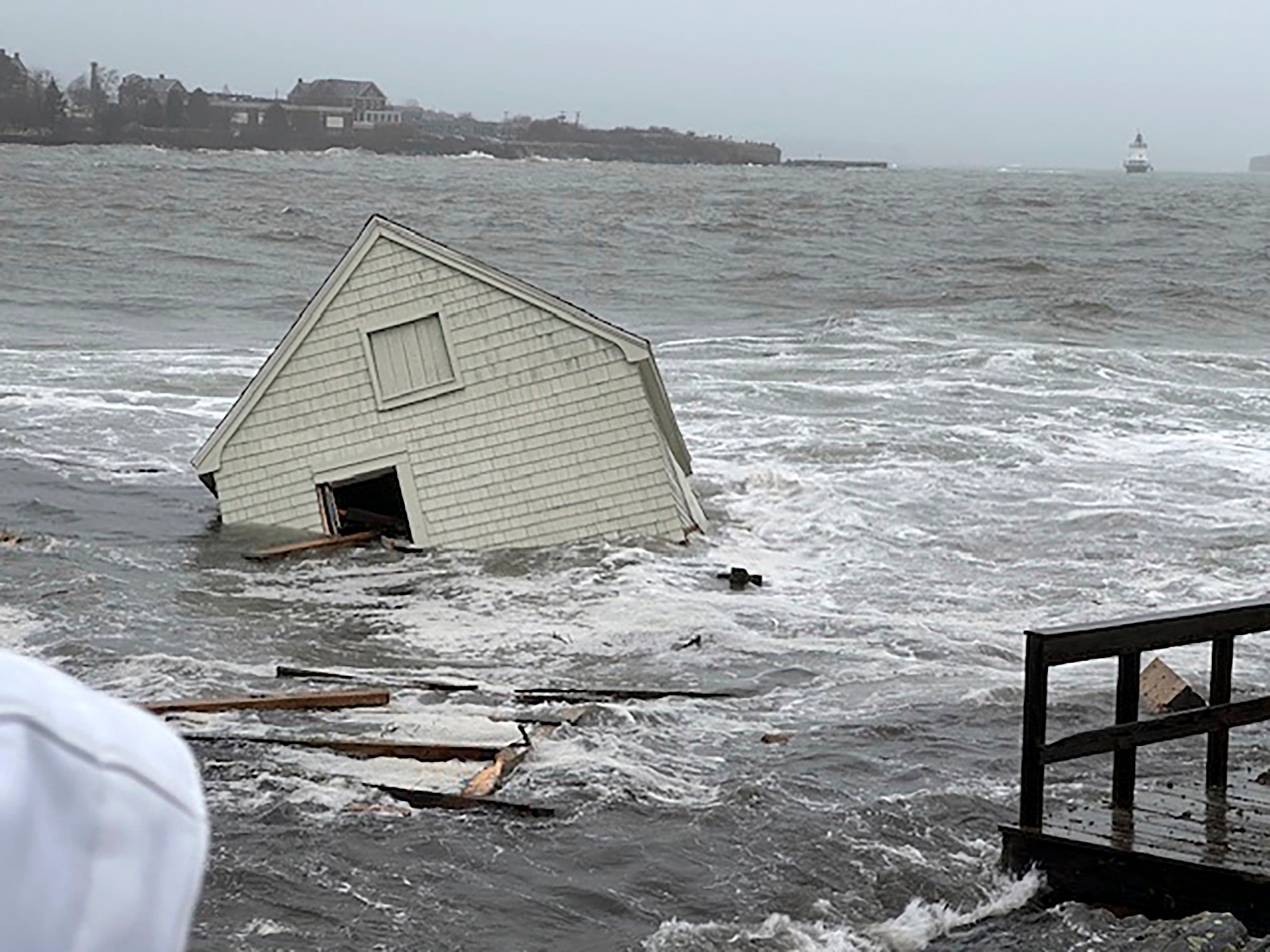 Winter Weather-Fishing Shacks