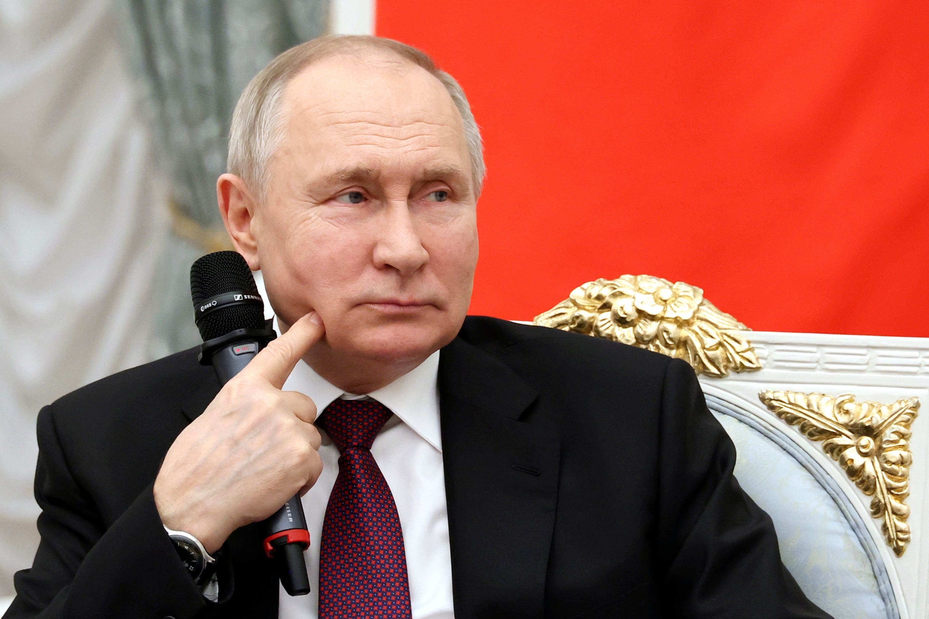 Allies remain concerned about the threat posed by Vladimir Putin as his war approaches its second year (Mikhail Klimentyev, Sputnik, Kremlin Pool/AP)