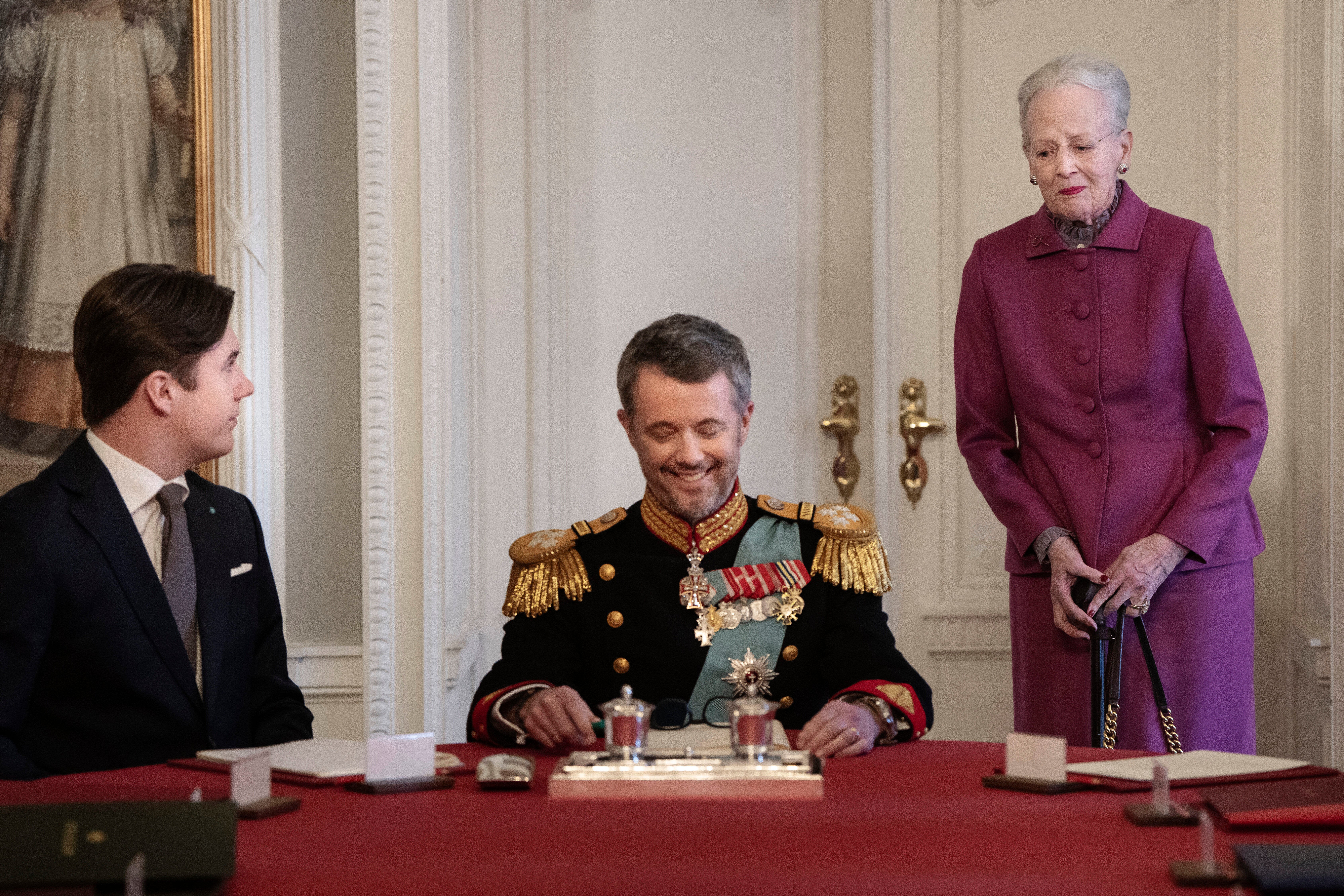 APTOPIX Denmark Royal Abdication