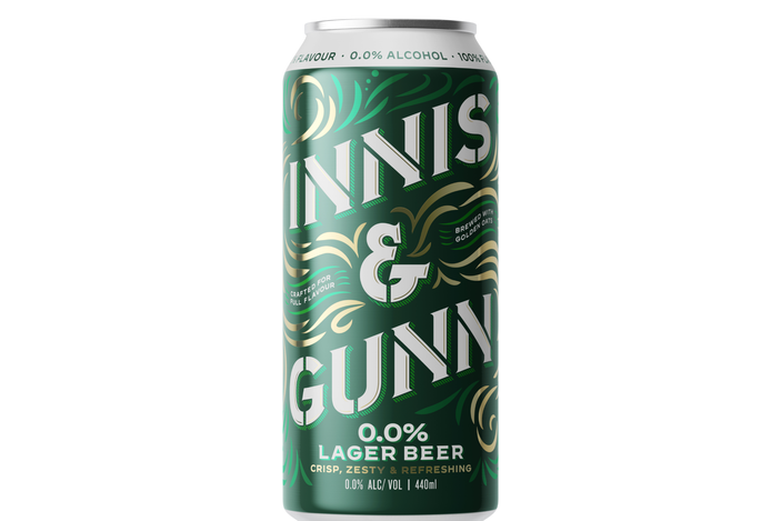 Innis & Gunn 0.0% alcohol-free lager beer-indybest
