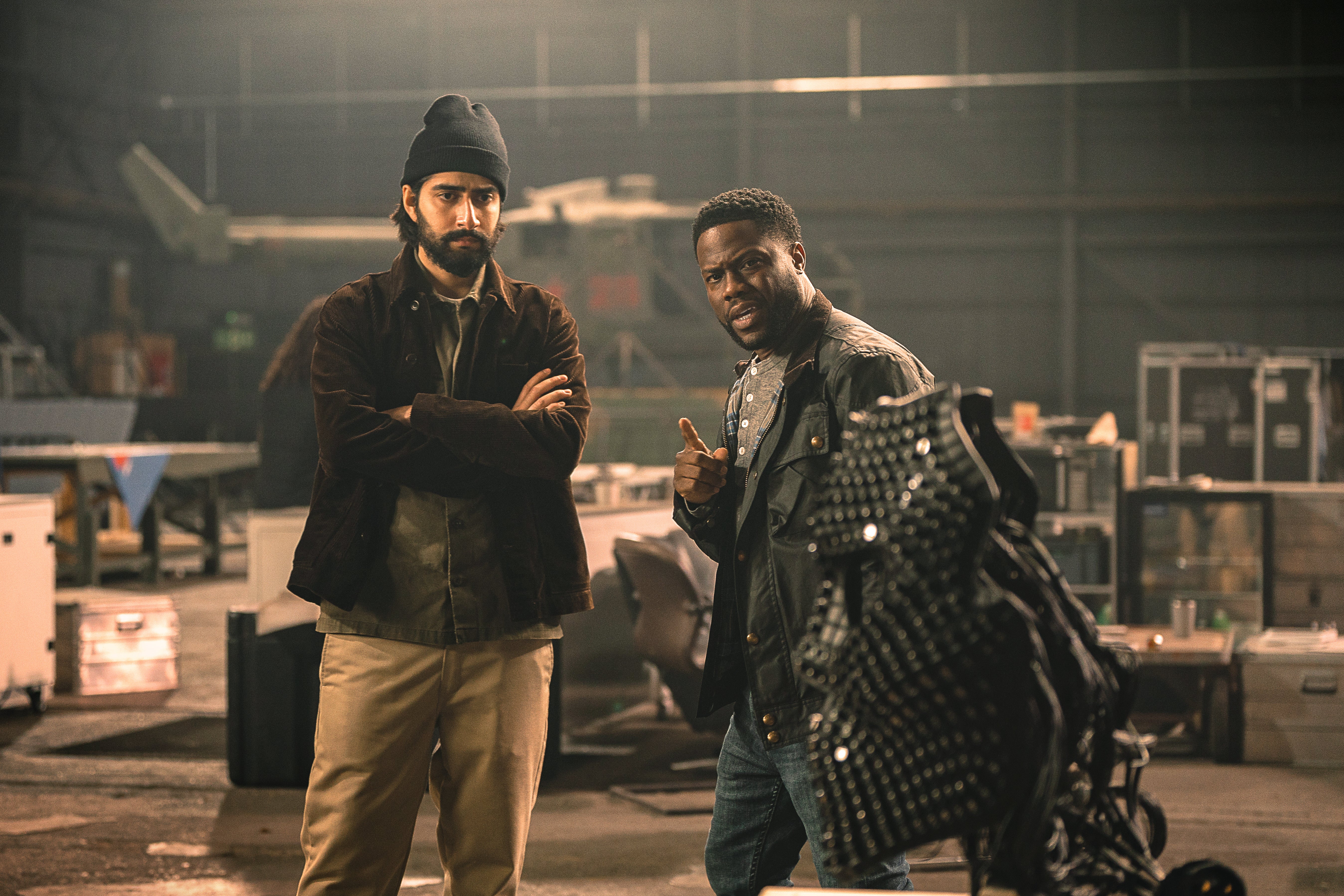 Heist to meet you: Viveik Kalra as Luke and Kevin Hart as Cyrus in 'Lift’