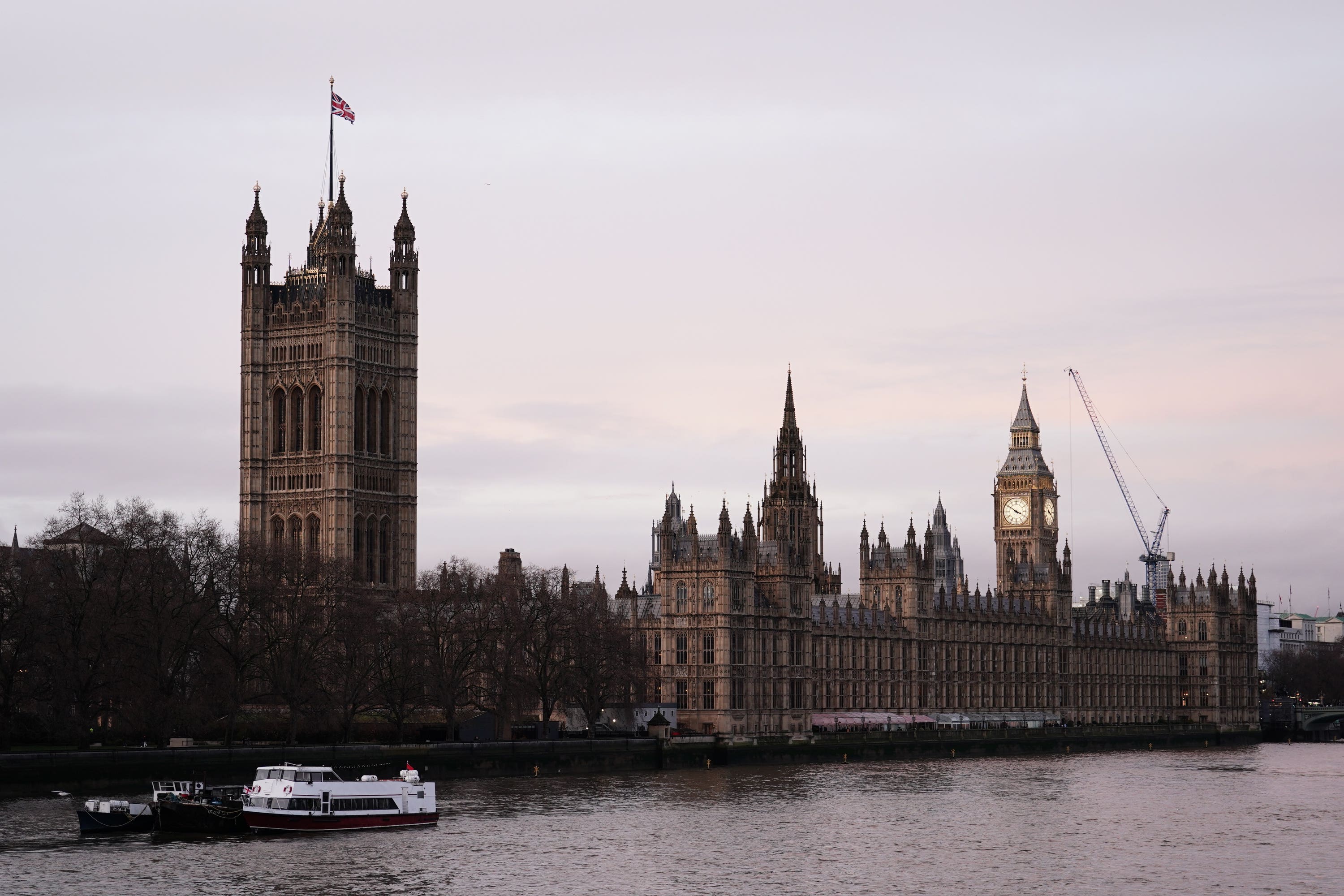 A view of the Palace of Westminster (Jordan Pettitt/PA)