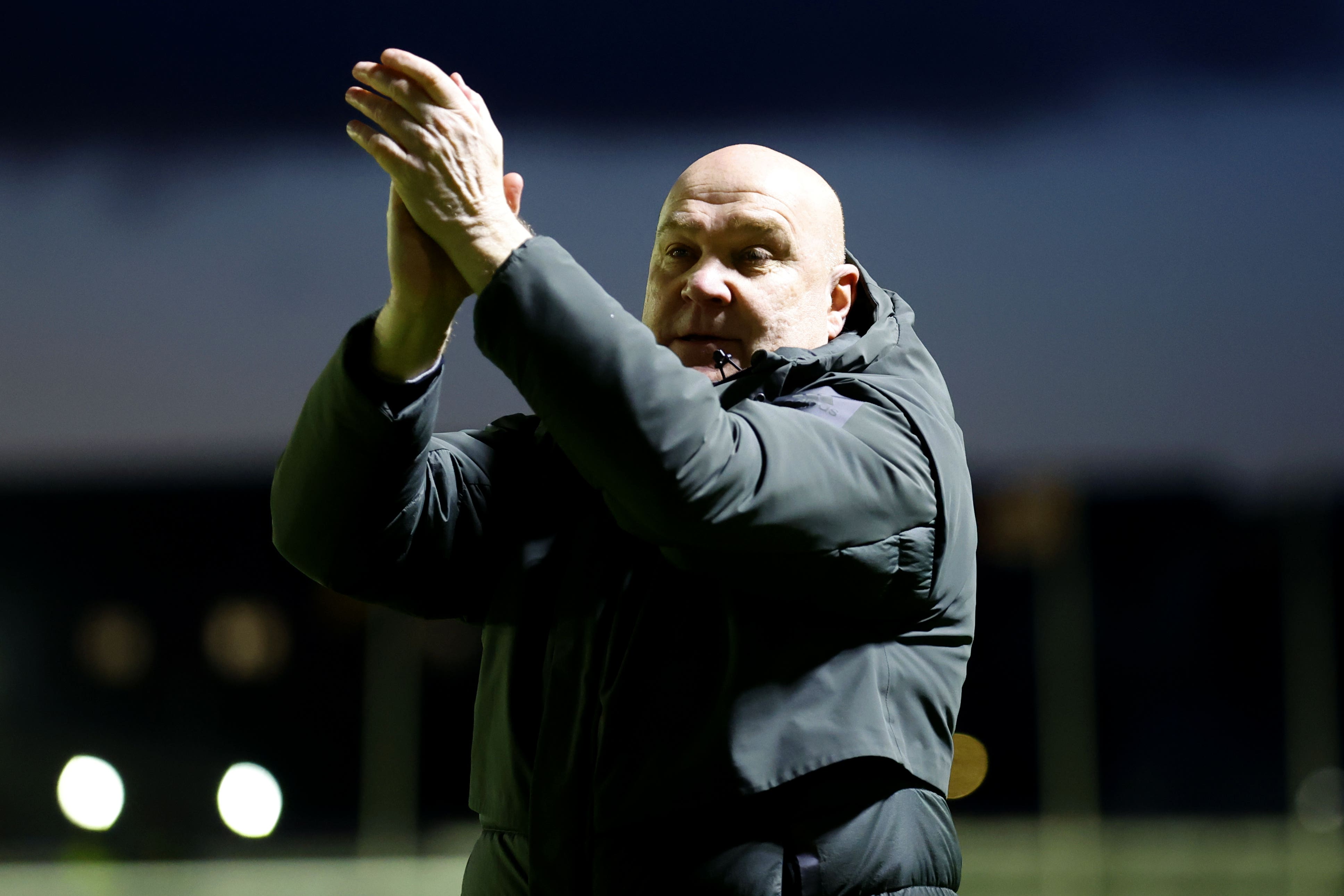 Richard Hill is dreaming of an historic FA Cup tie (Nigel French/PA)