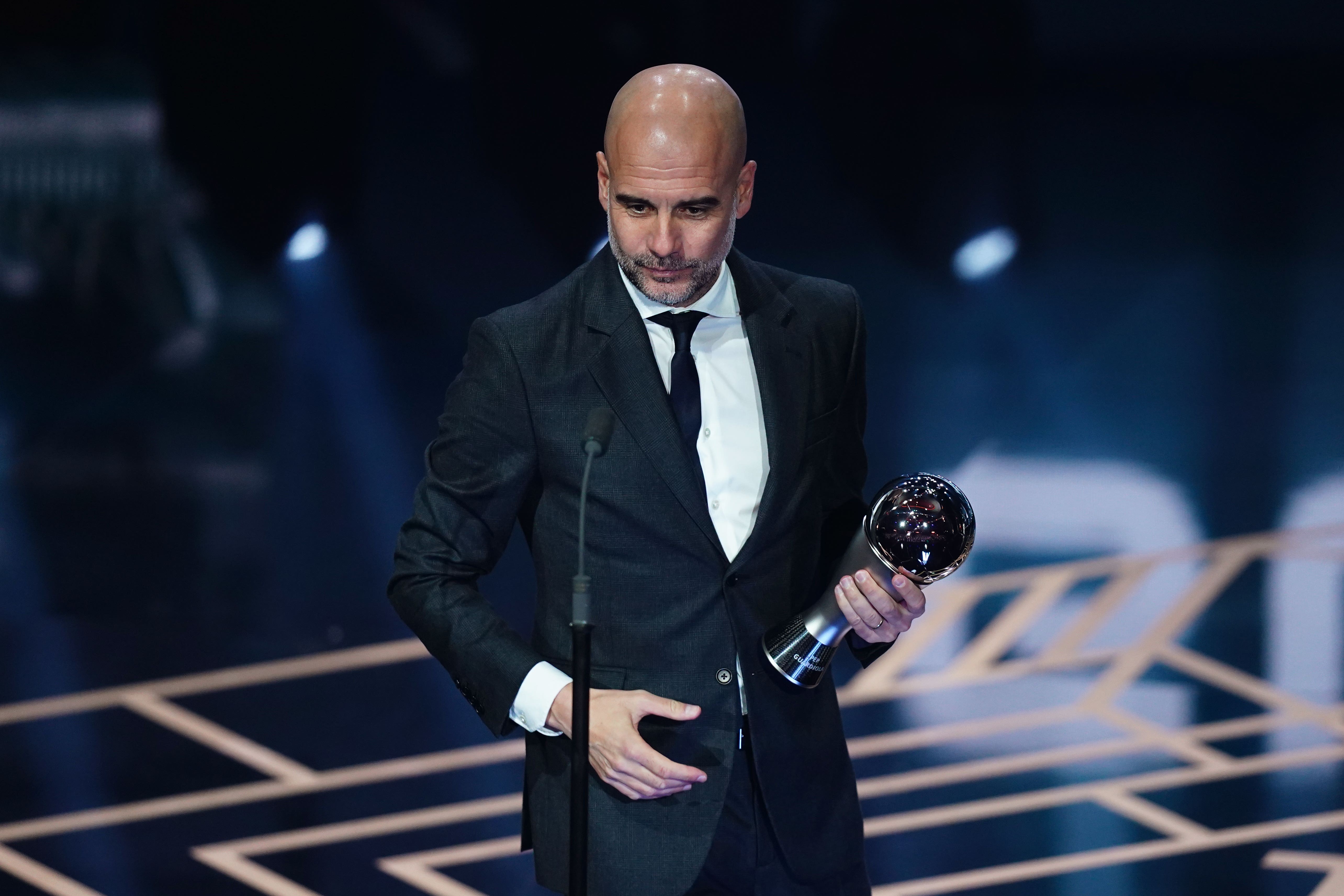 Pep Guardiola guided City to the treble last season, adding the Champions League crown to their Premier League and FA Cup triumphs (John Walton/PA)