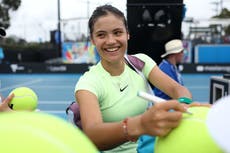 Australian Open LIVE: Emma Raducanu faces Shelby Rogers and Katie Boulter in action after Jack Draper wins