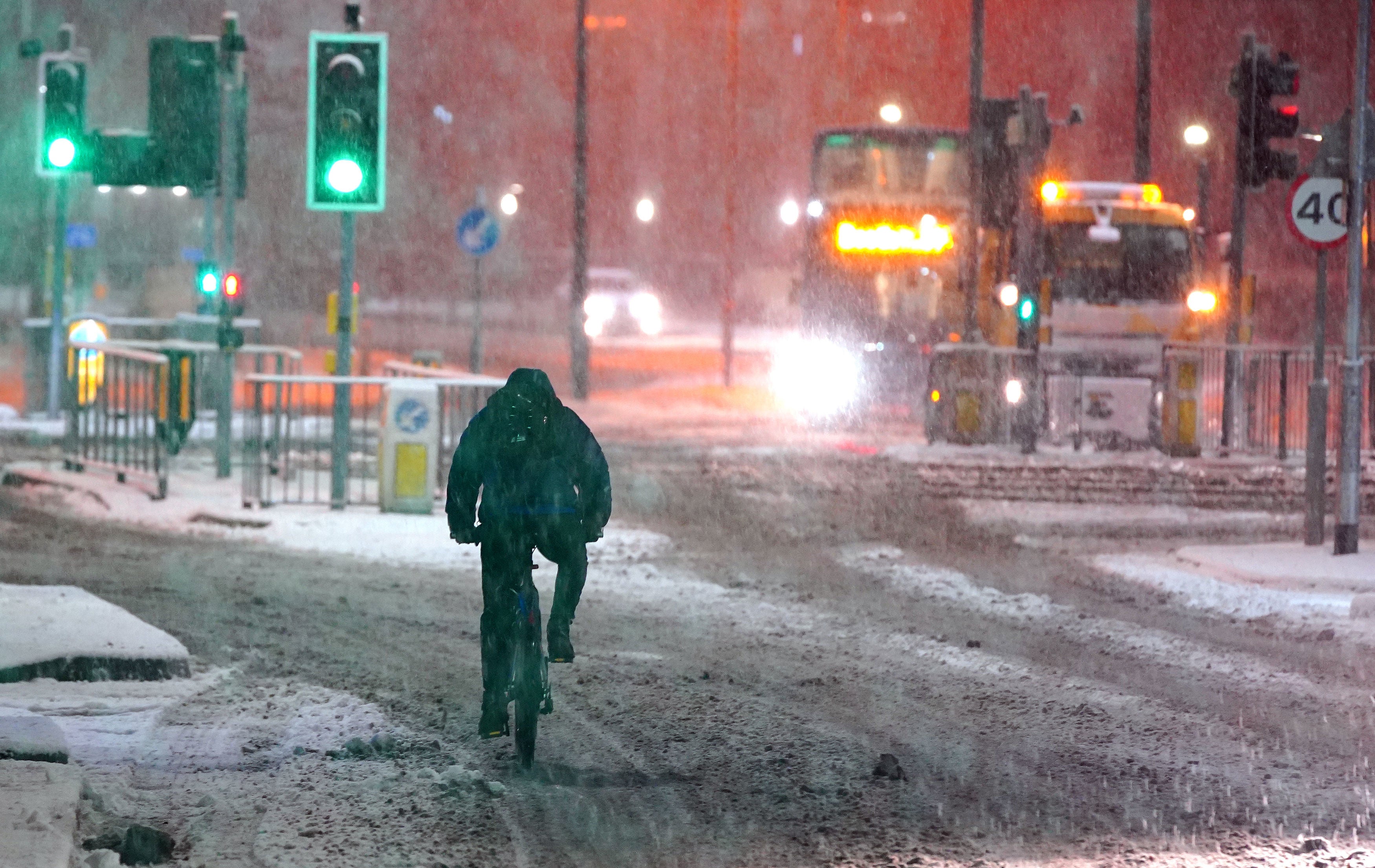 Around 200 schools have been forced to close due to the cold weather