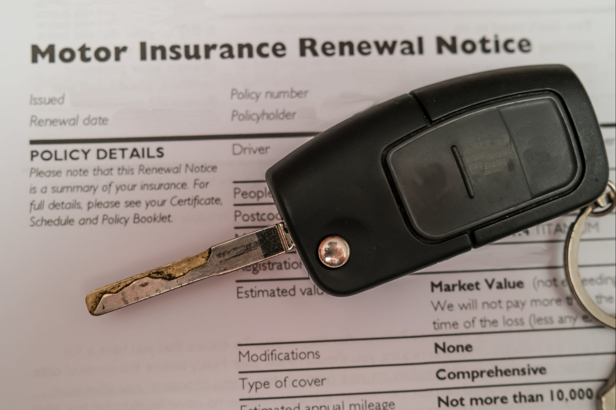 Car insurance costs are highest for those living in London, Manchester, Merseyside and the West Midlands