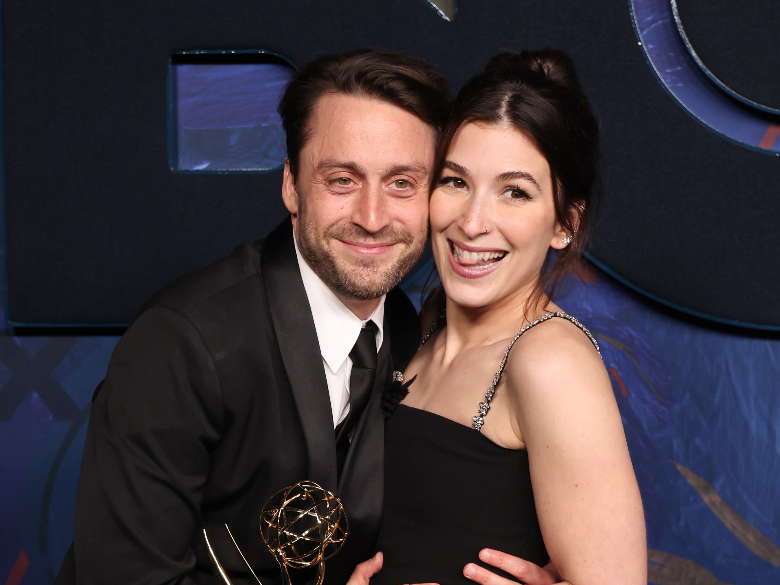 ‘Succession’ star Kieran Culkin celebrating Emmys win with wife Jazz Charlton