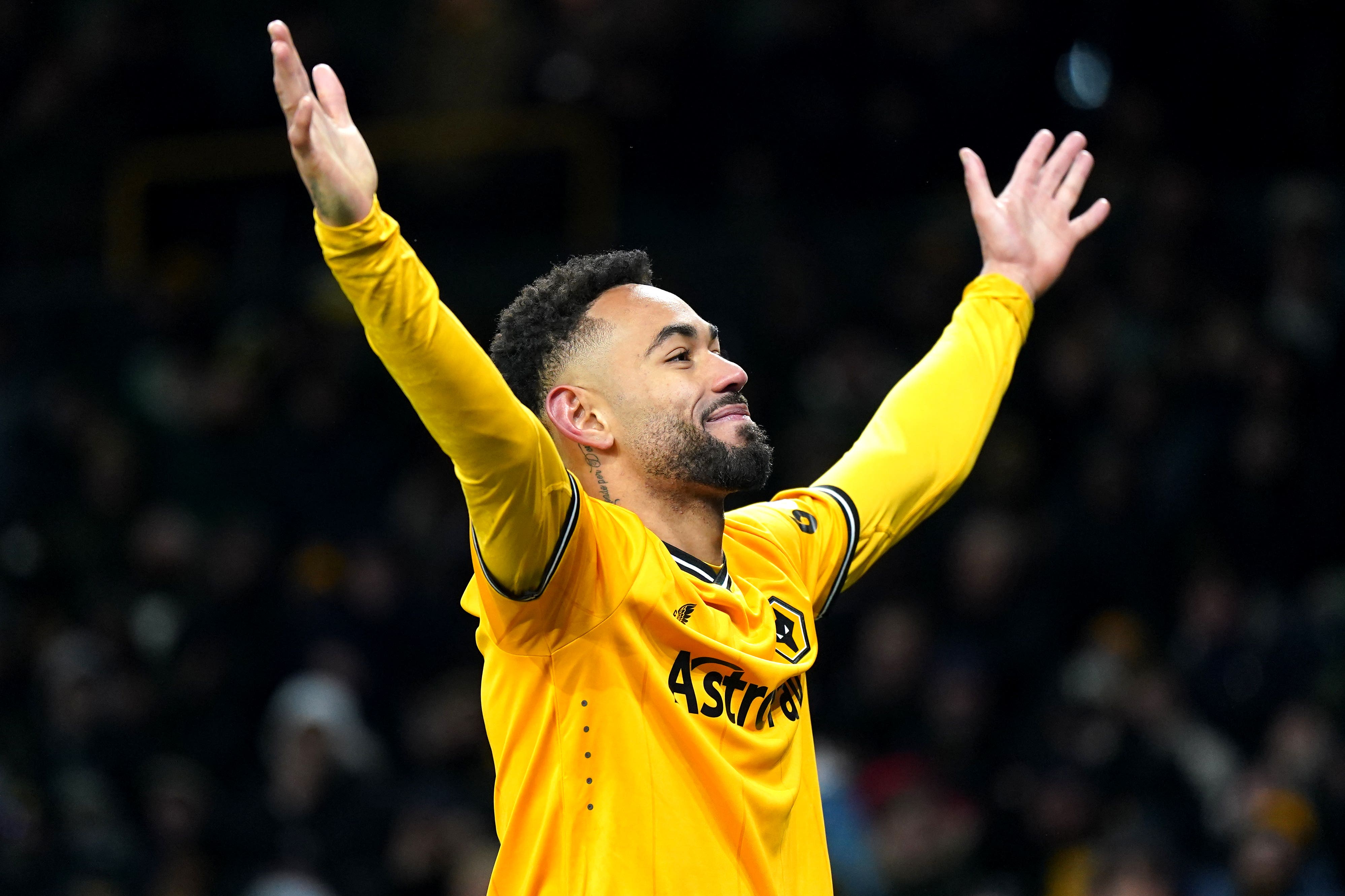 Matheus Cunha scored to send Wolves into the fourth round (Jacob King/PA)