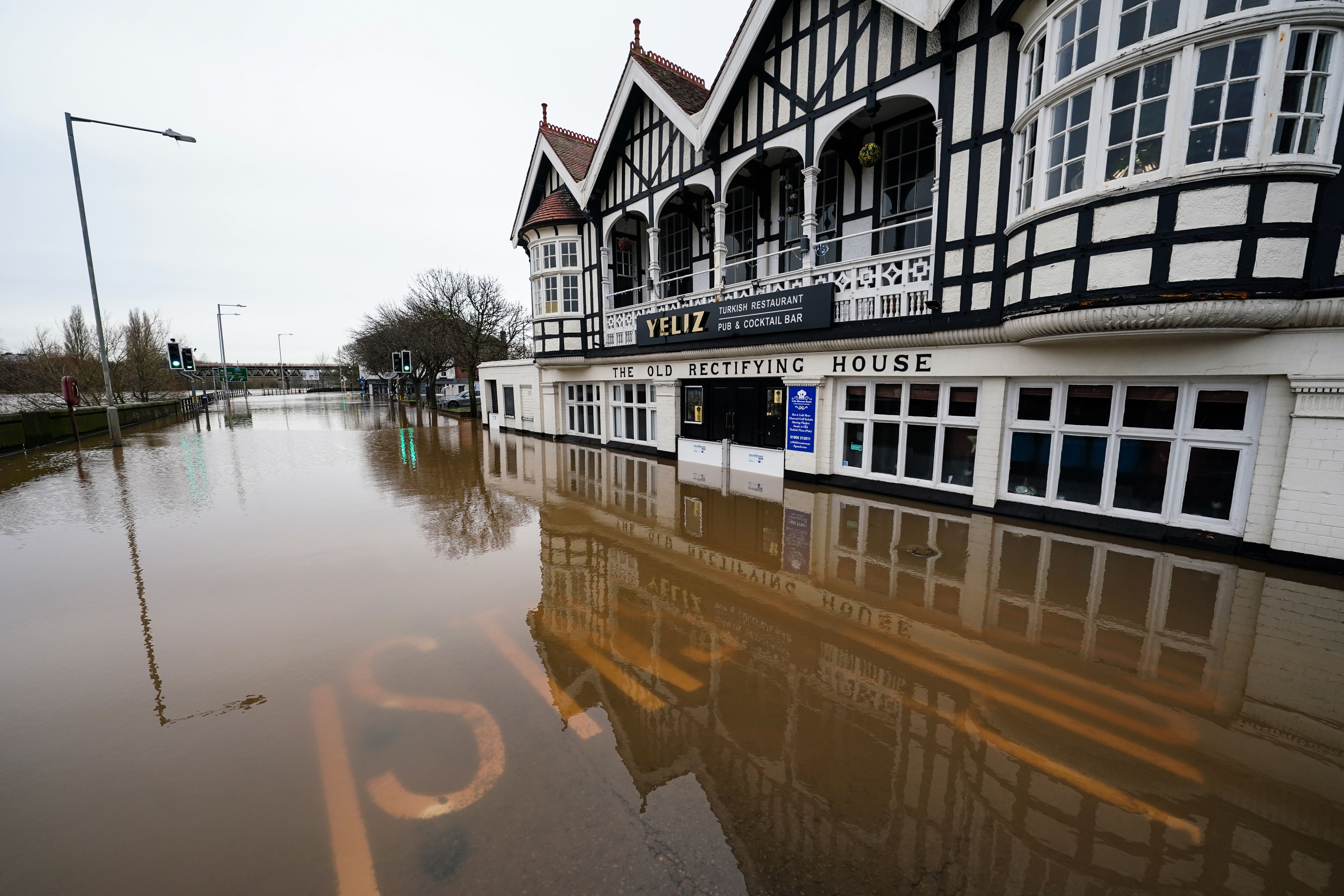 Nearly 2,000 homes and businesses have been flooded this month (David Davies/PA)