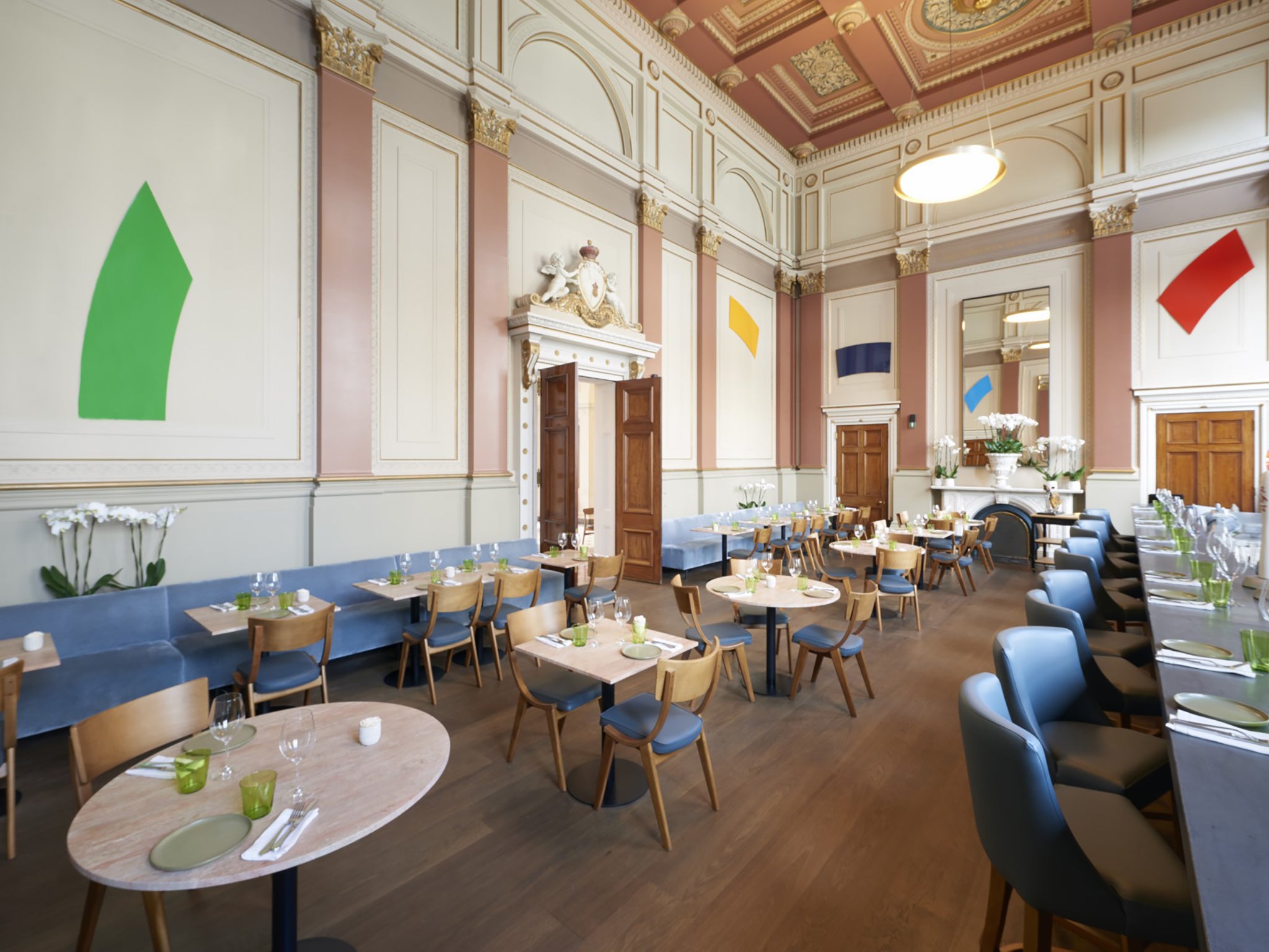 The food Jose Pizarro serves at the RA is designed to stand up to, but not outshine, the art that surrounds the restaurant